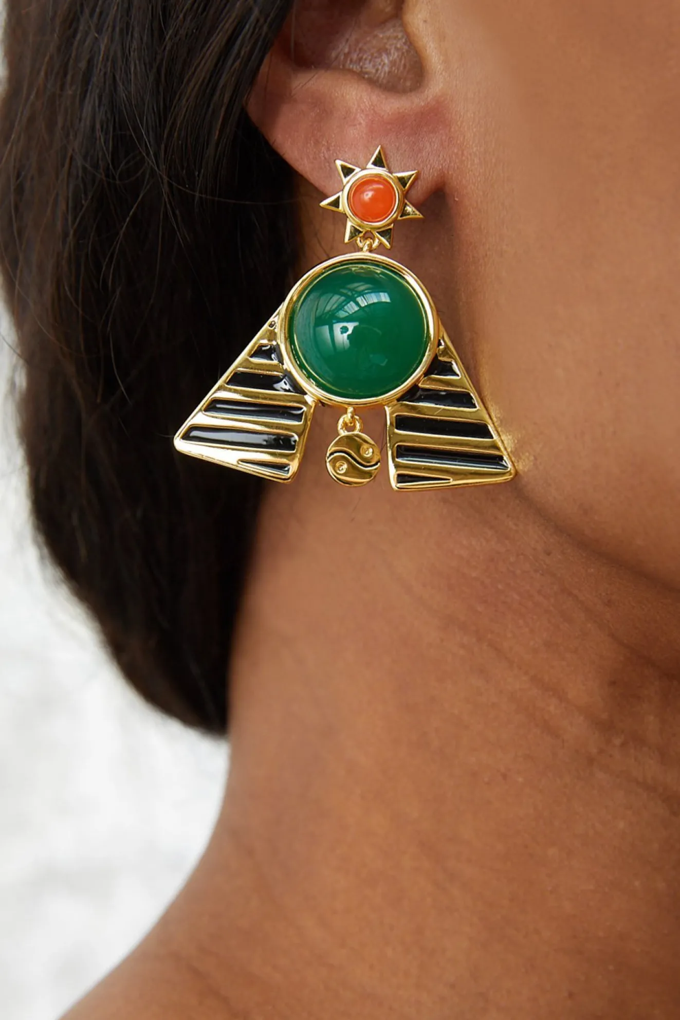 Pharaoh Statement Earrings