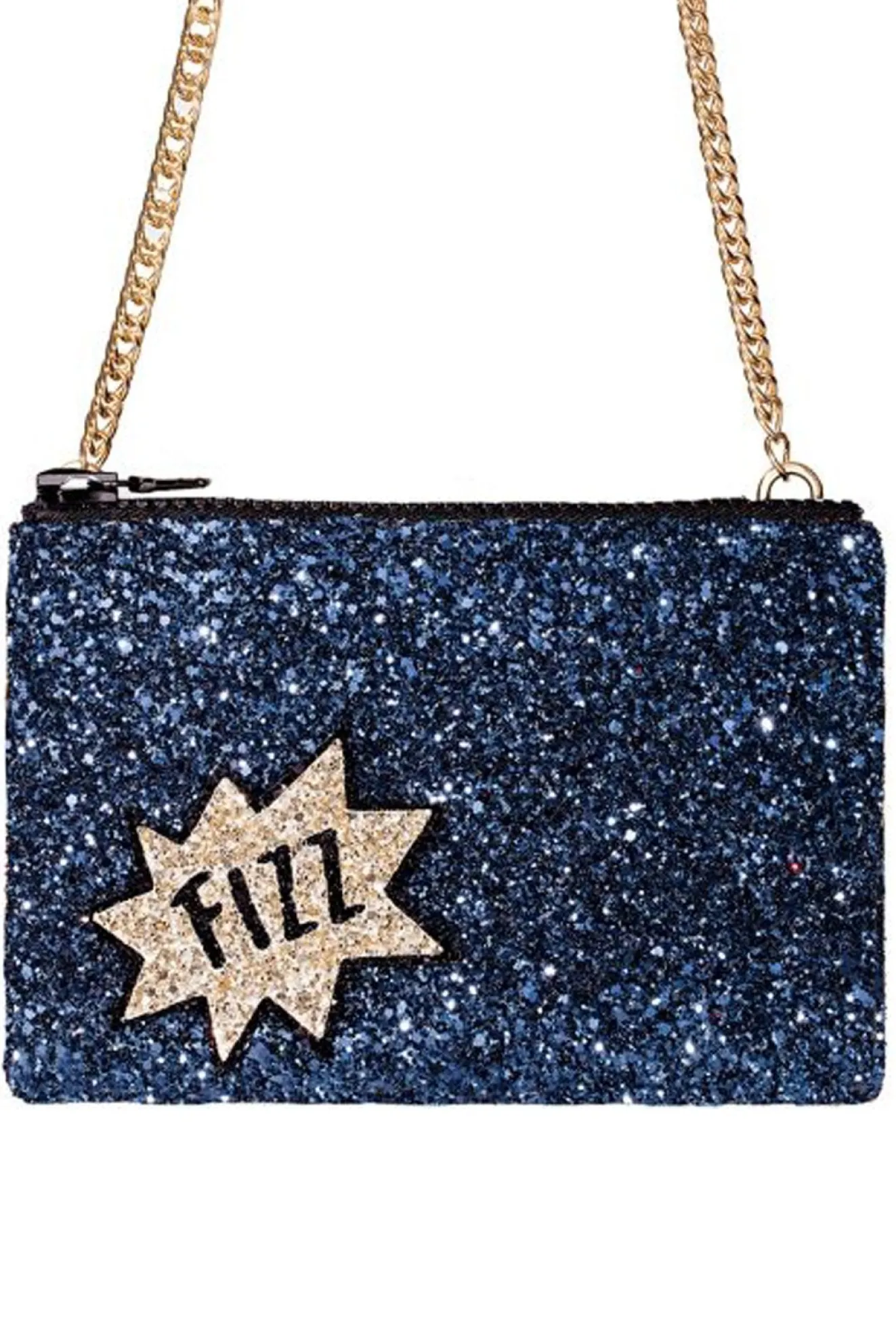 Fizz Glitter Cross-Body Bag