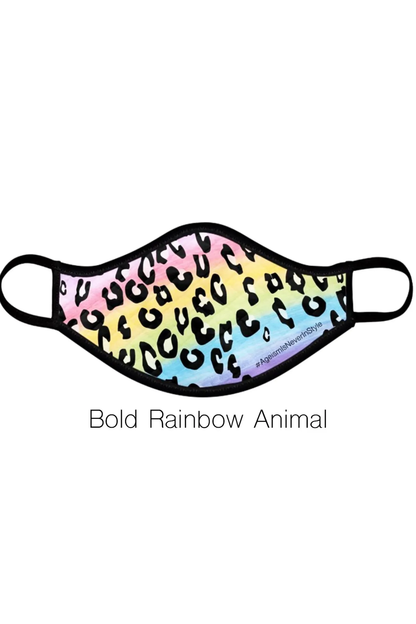 #Ageismisneverinstyle Face Covering (In 6 Designs) - £5 Per Covering Goes To Hospice Uk