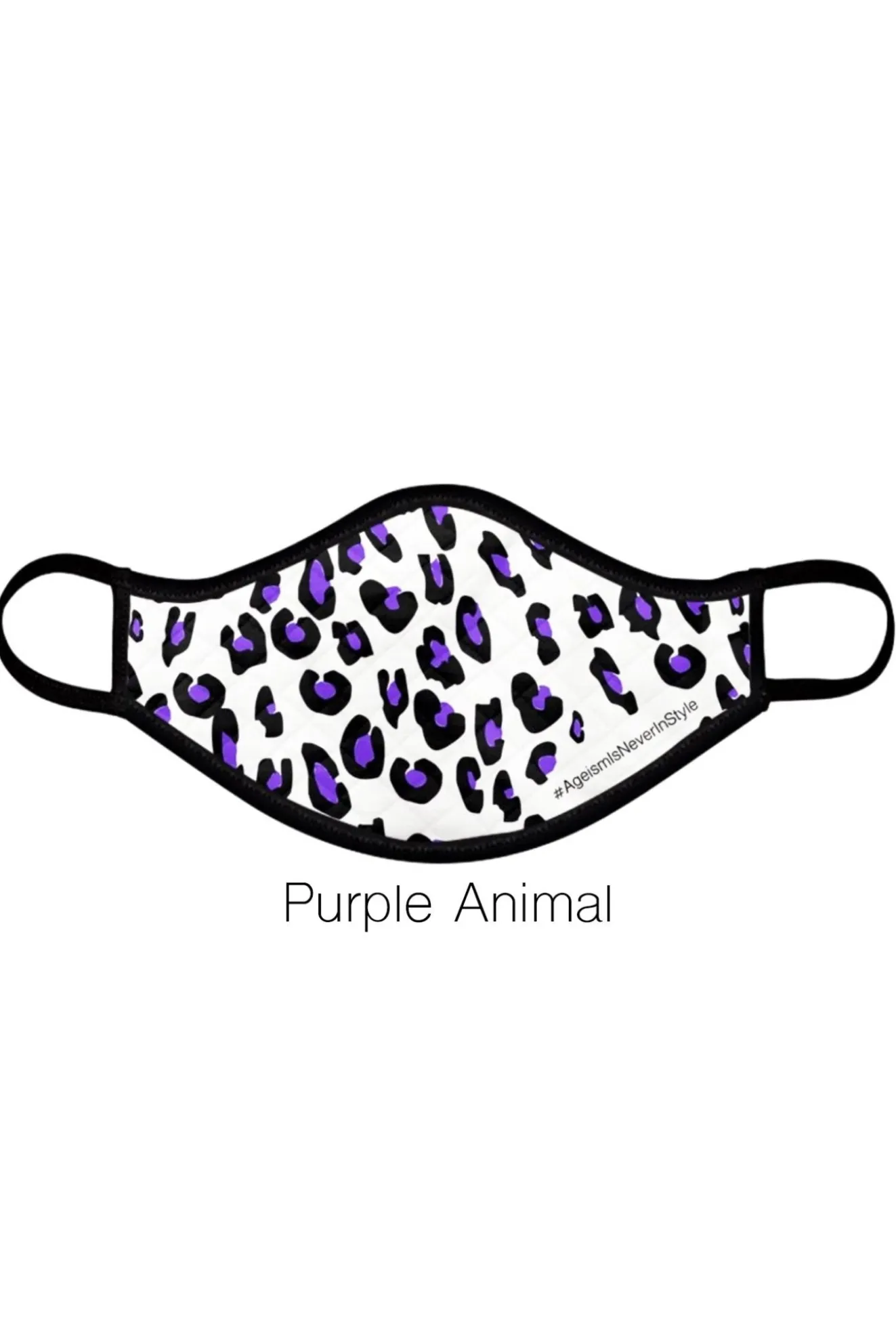 #Ageismisneverinstyle Face Covering (In 6 Designs) - £5 Per Covering Goes To Hospice Uk