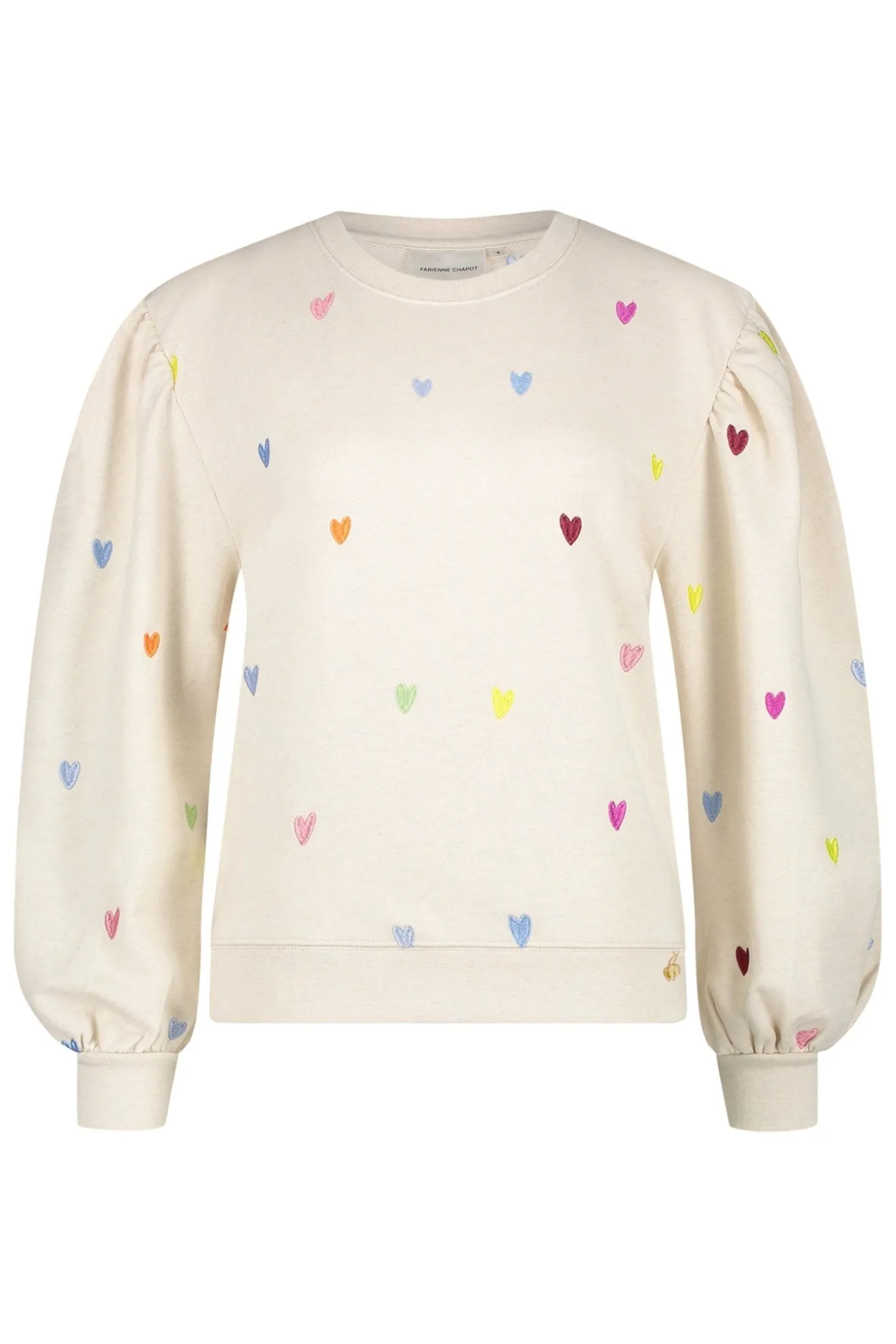 Fabienne Chapot Lin Heart Embroidered Sweater