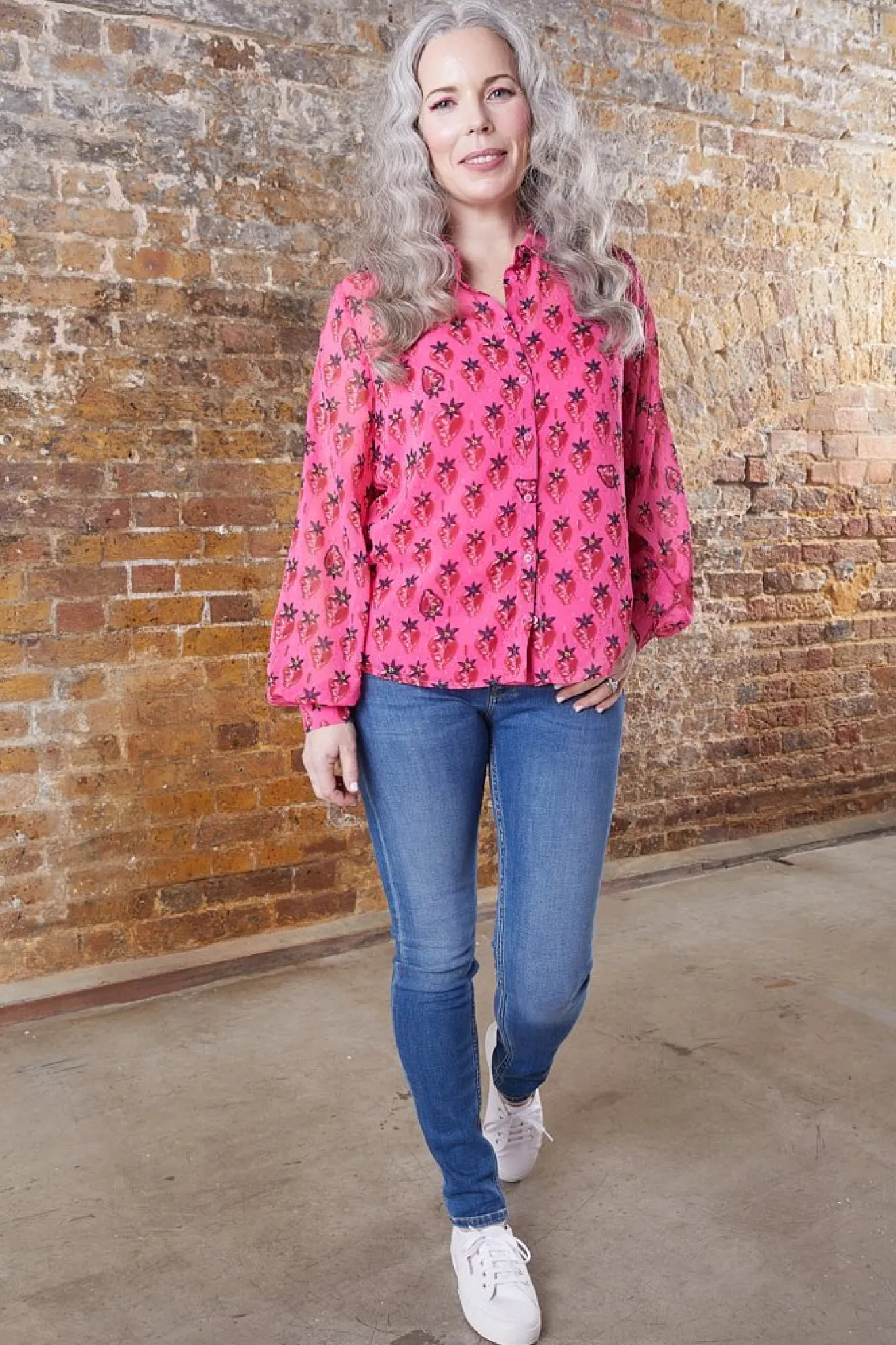 Reiko Nelly Mid Blue Skinny Jeans