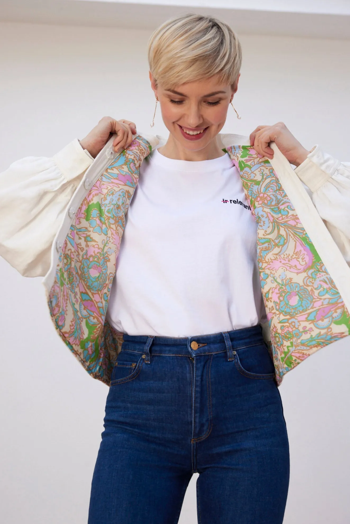 Fabienne Chapot Patty Heart Quilted Jacket