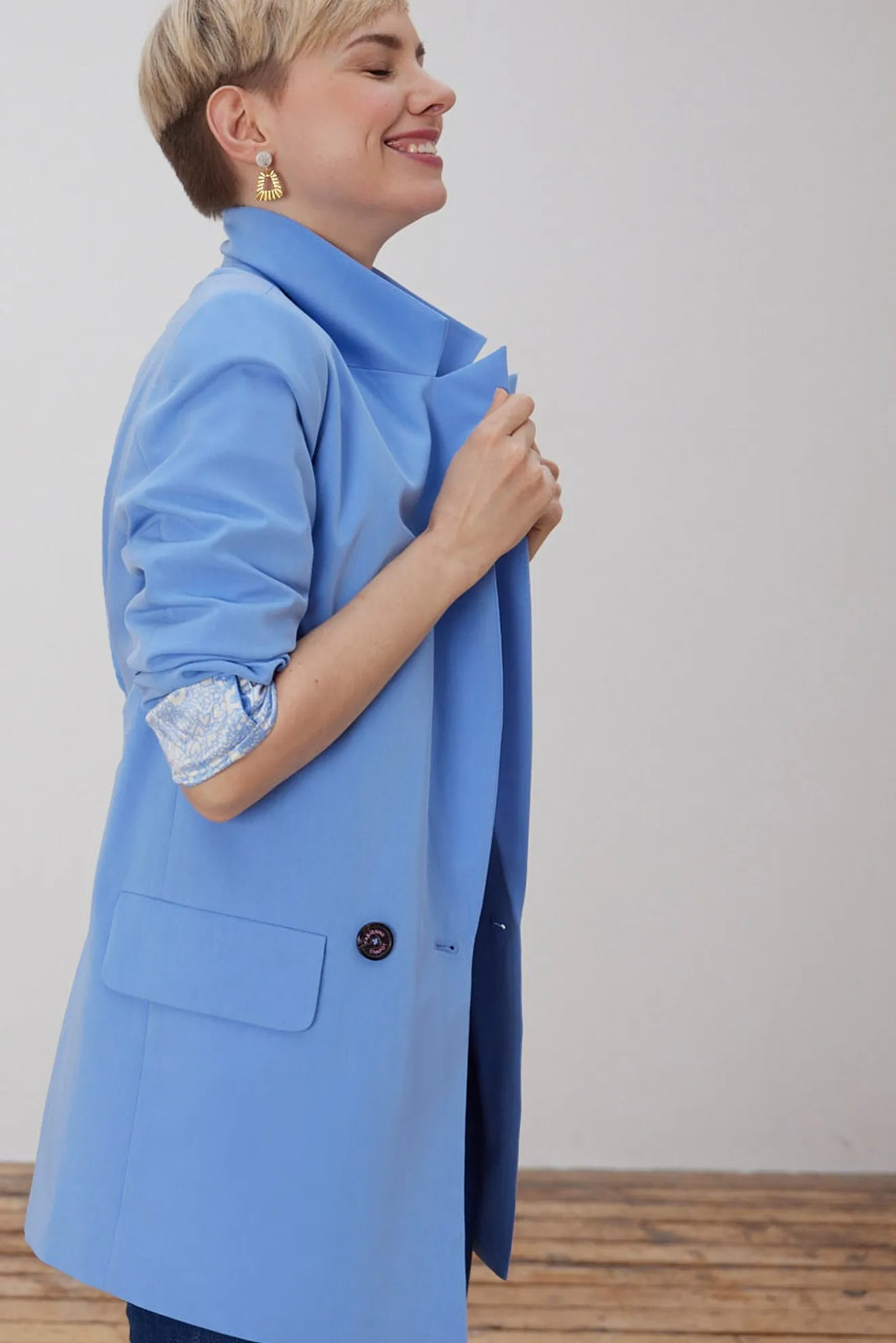 Fabienne Chapot Benny Light Blue Blazer