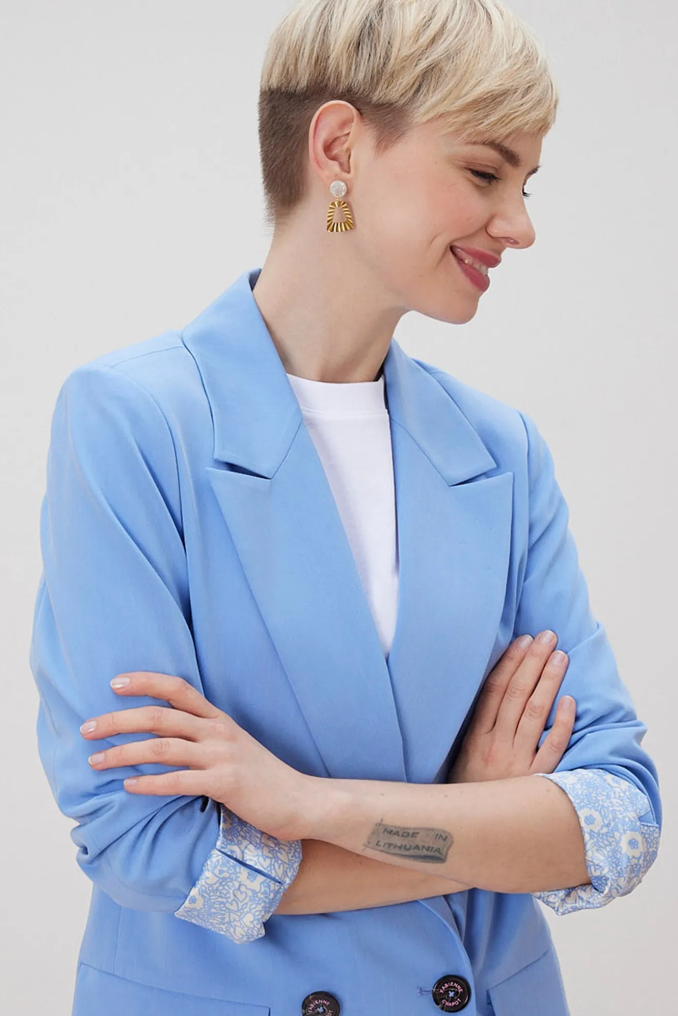 Fabienne Chapot Benny Light Blue Blazer