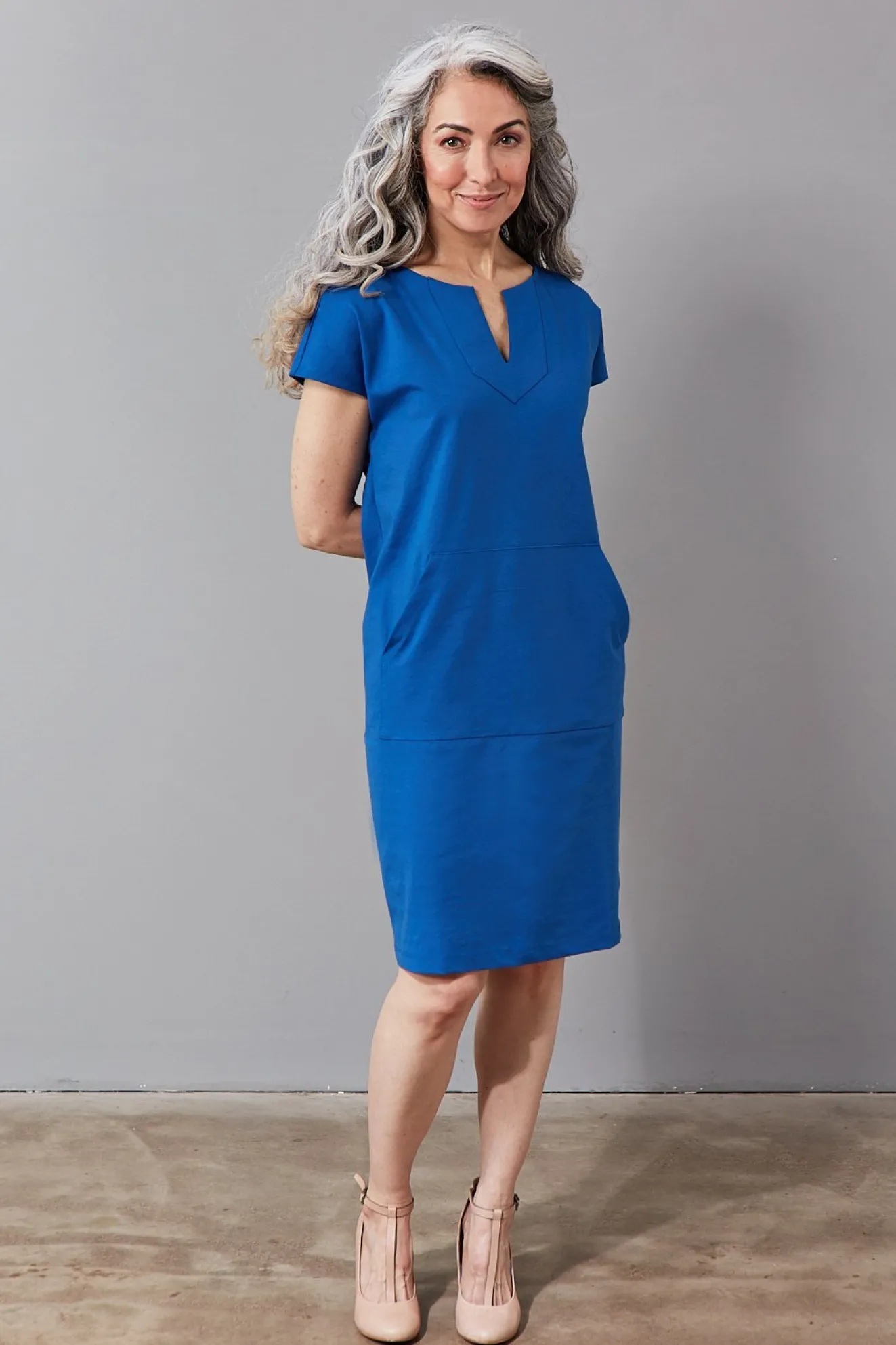Nathalie Vleeschouwer Orson Cobalt Blue Dress