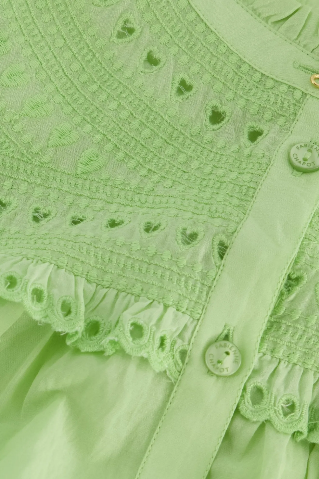 Fabienne Chapot Tootsie Light Green Blouse