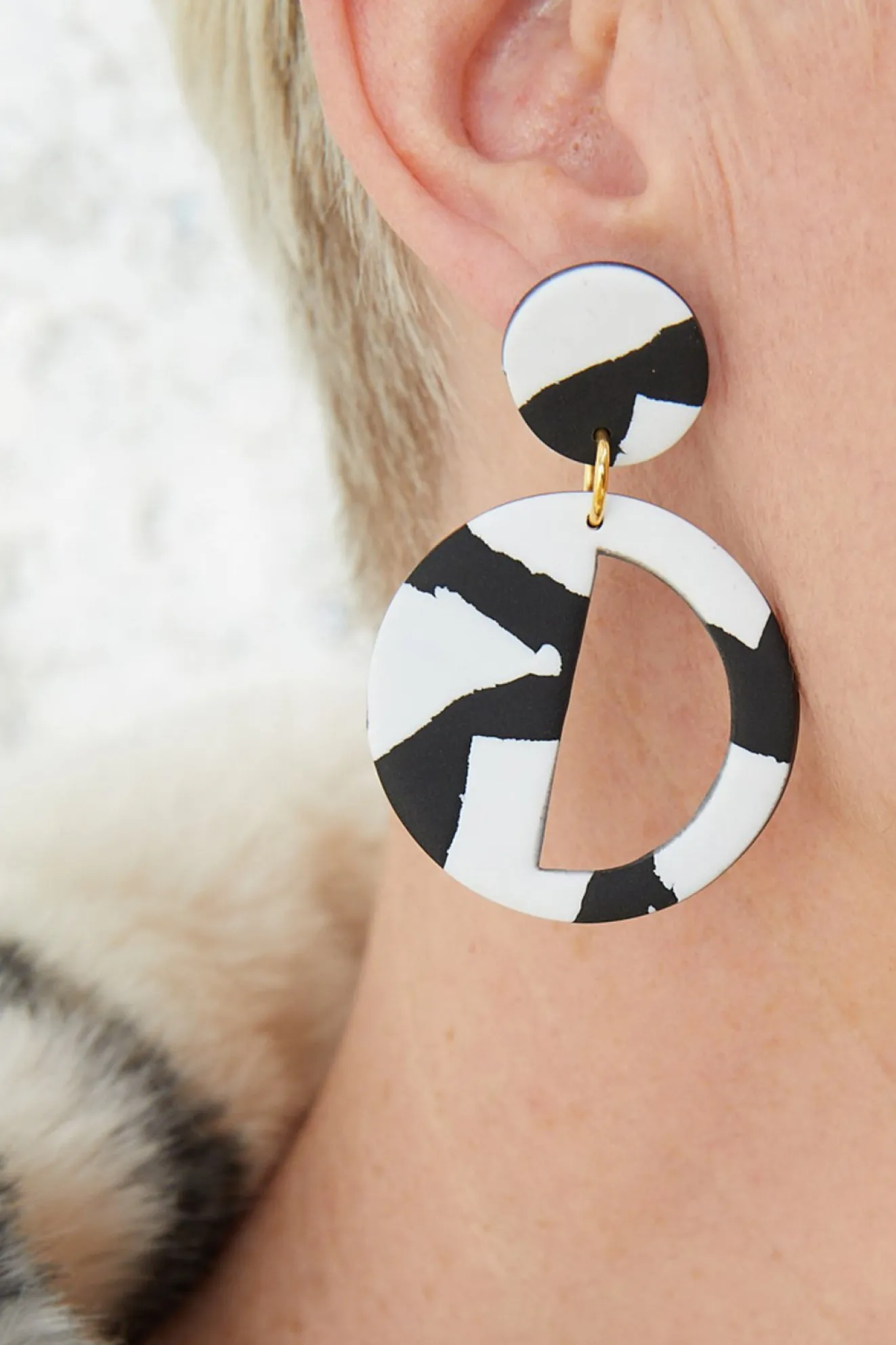 Helsinki Sky Deco Earring