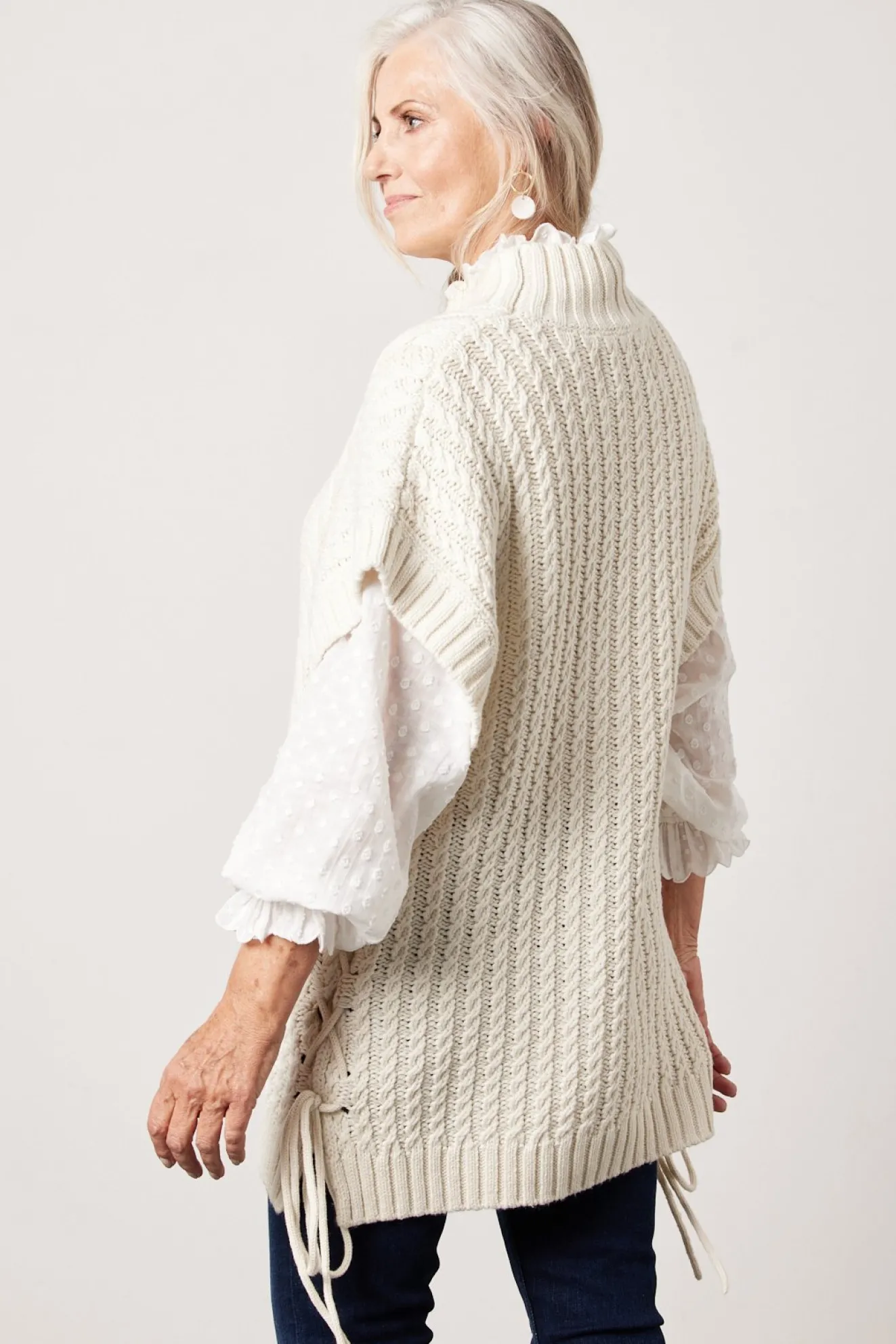 Stella Nova Elona Cable Knitted Vest