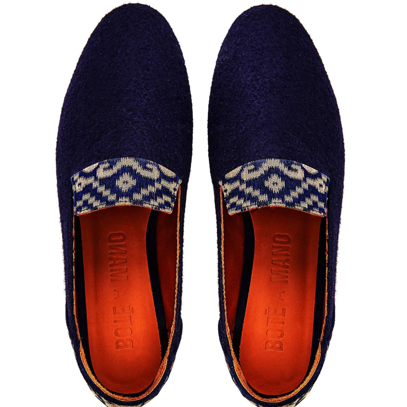 Golden Star Of Banaras Flat Loafers