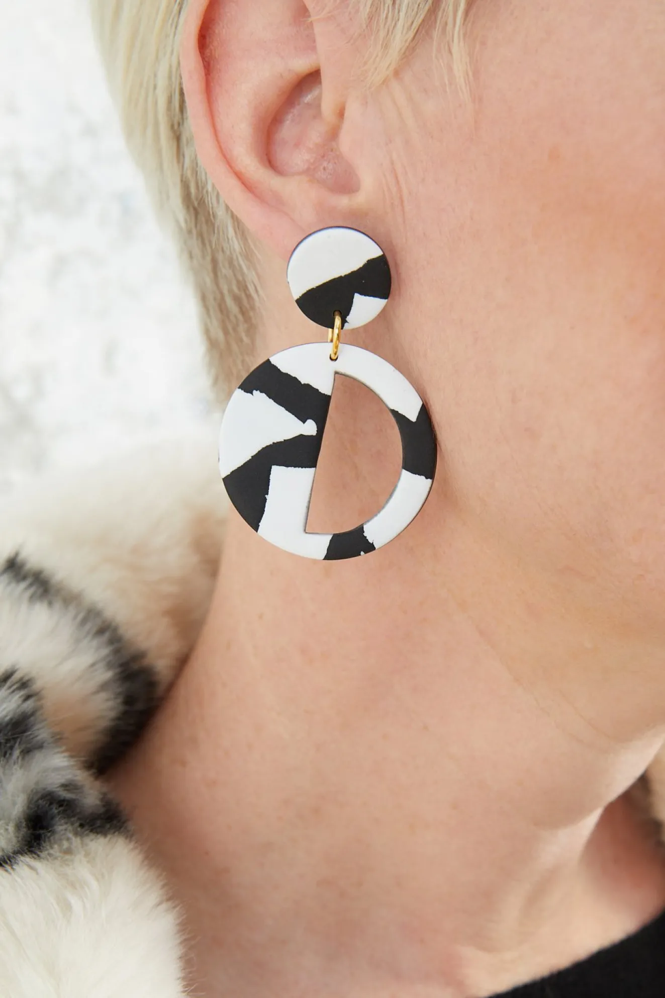 Helsinki Sky Deco Earring