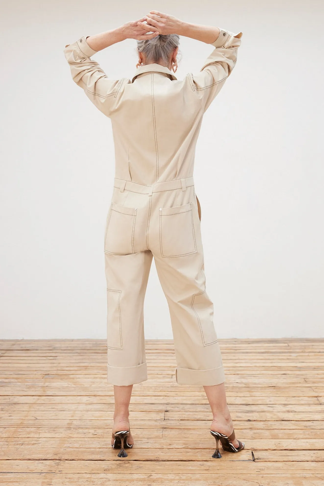 Stella Nova Charita Sand Jumpsuit