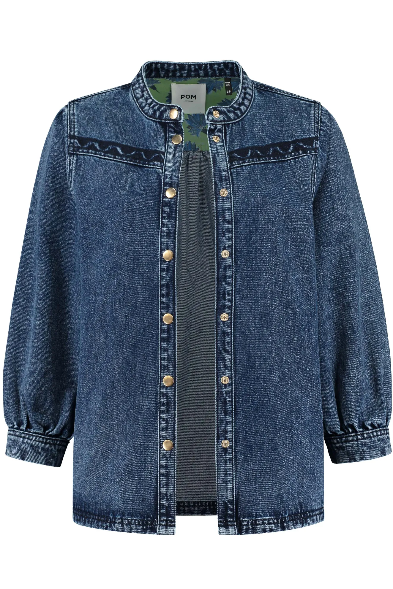Pom Amsterdam Denim Indigo Jacket