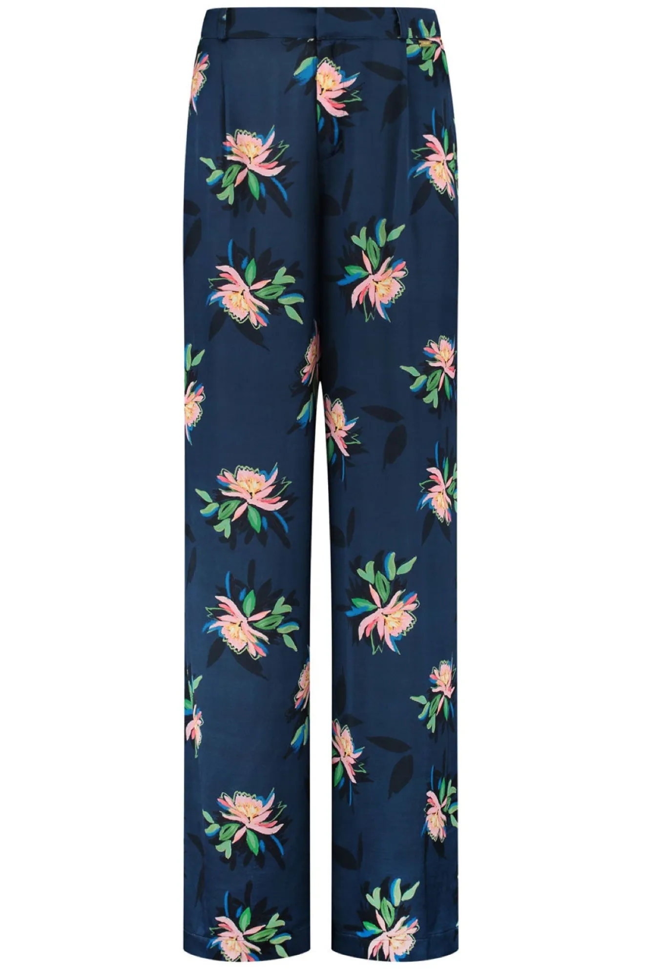 Pom Amsterdam Expressive Flower Trousers