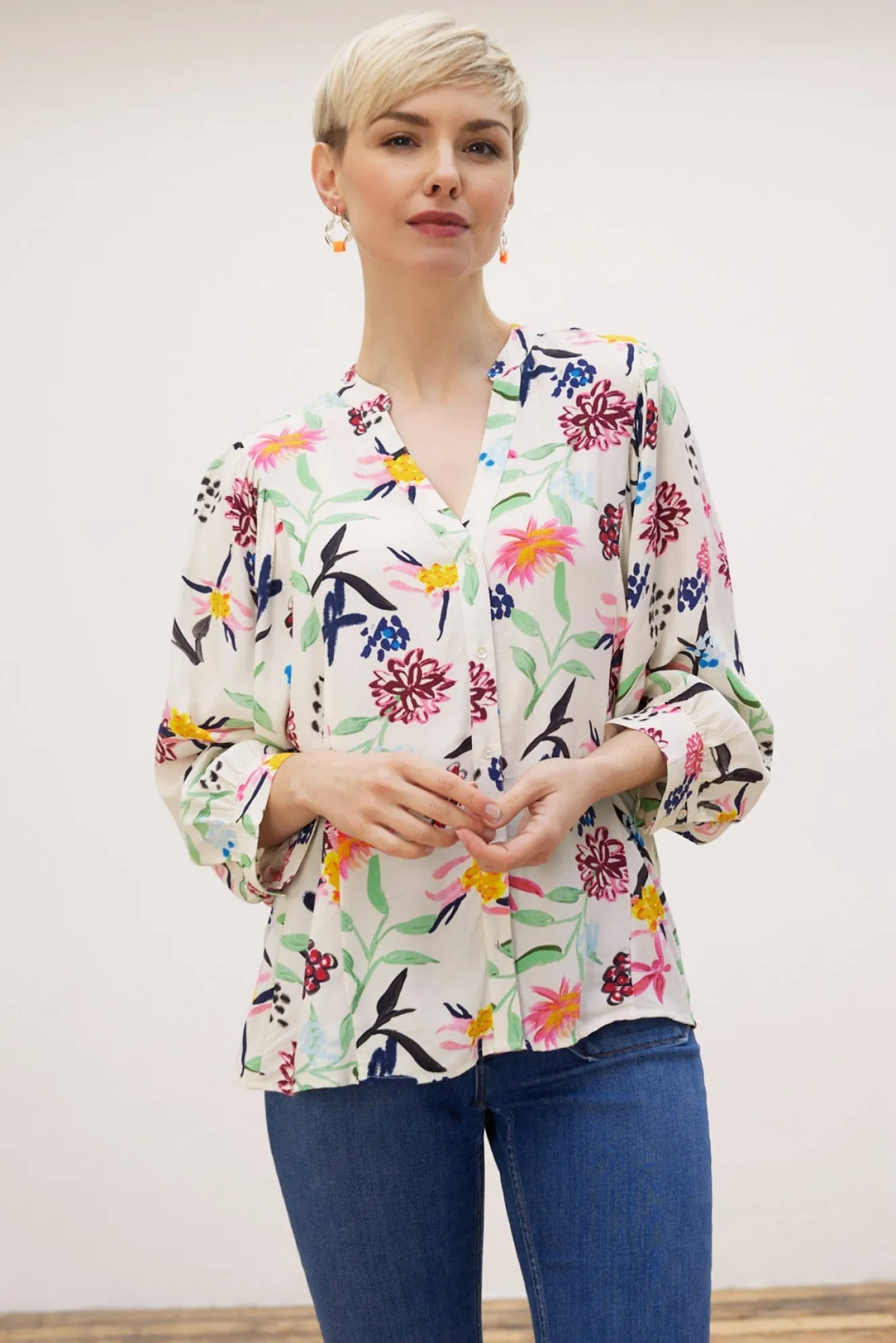 Pom Amsterdam Garden Bloom Blouse