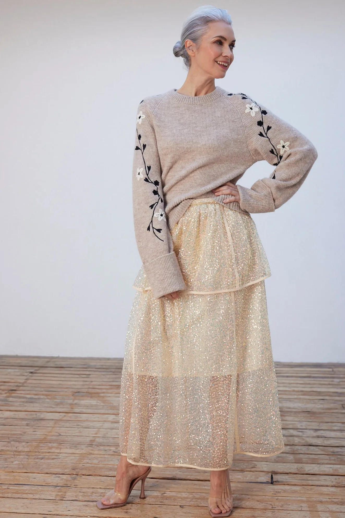 Fabienne Chapot Bodil Embroidered Jumper