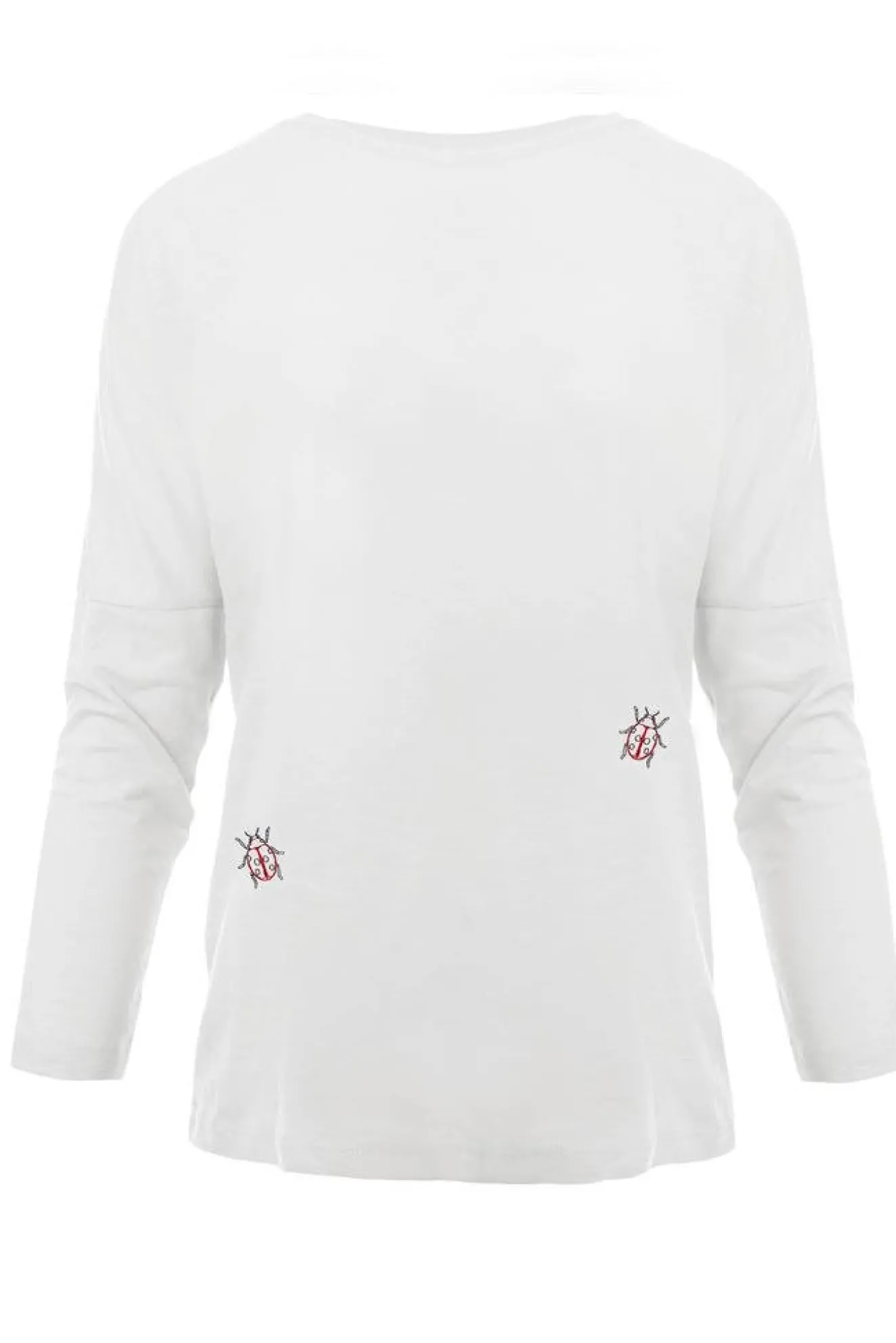 Ladybird Embroidered Dropped Shoulder T-Shirt