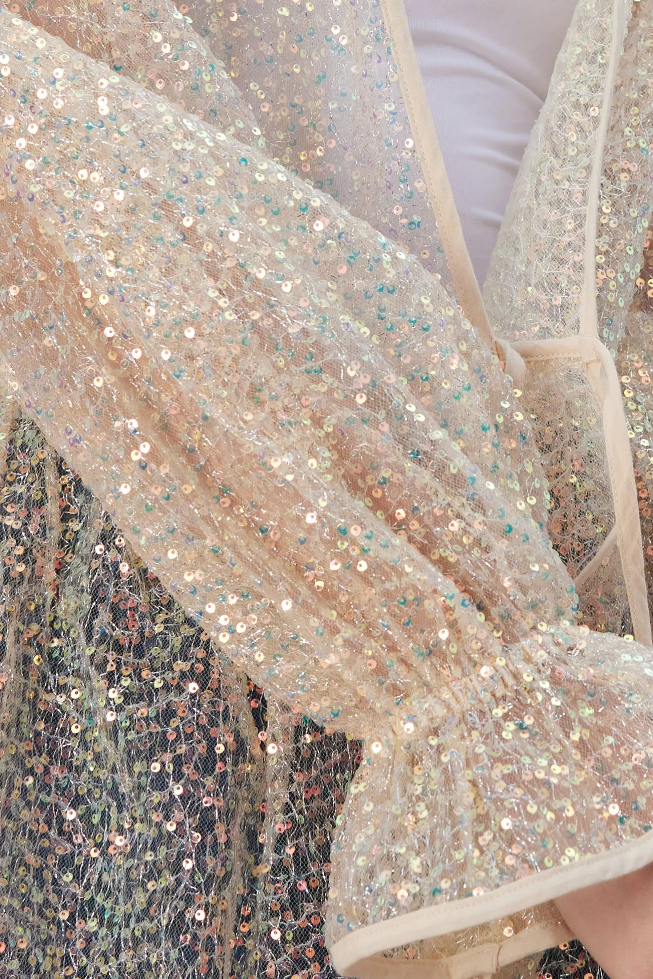 Stella Nova Bodil Reversible Seashell Shimmer Blouse / Jacket