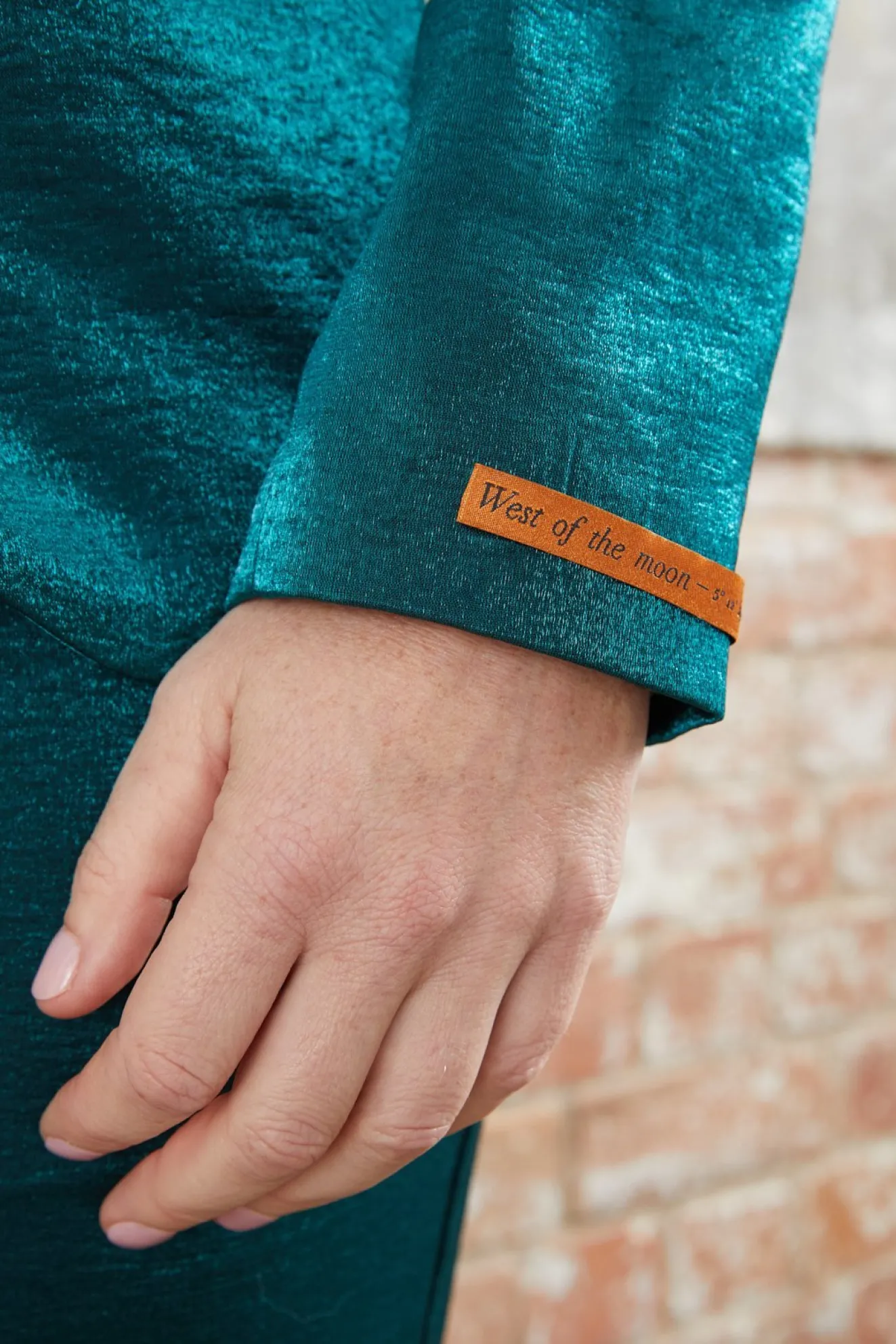 Scotch & Soda Emerald Single Breasted Metallic Blazer