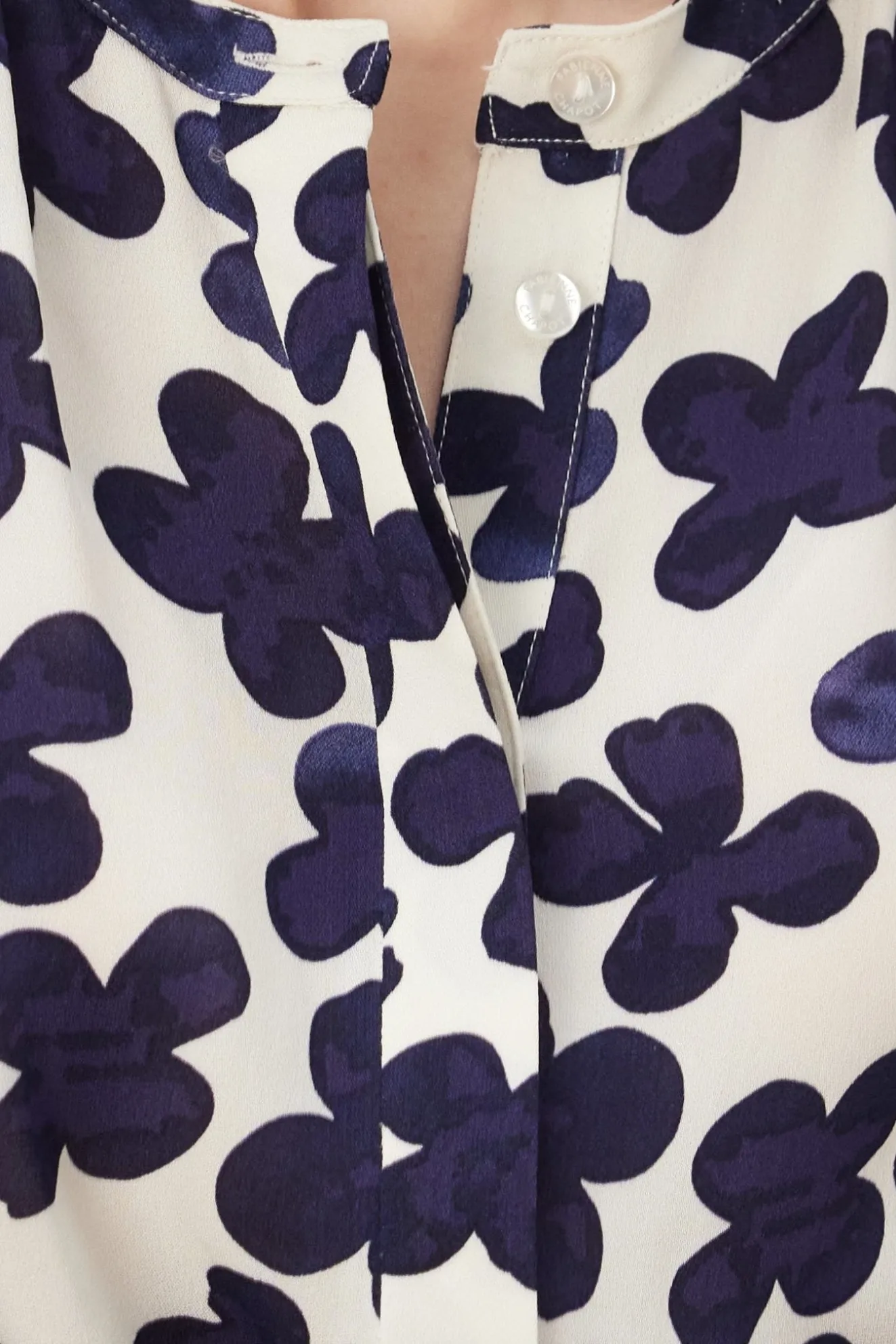 Fabienne Chapot Sunset Treboli Navy Blouse