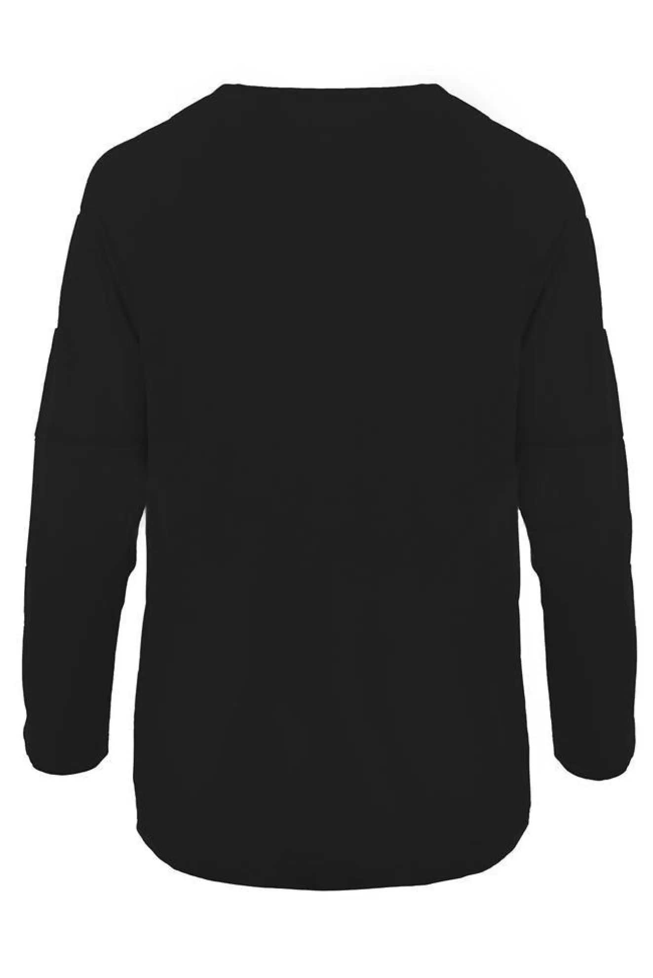 Bee Embroidered Dropped Shoulder T-Shirt In Black & White