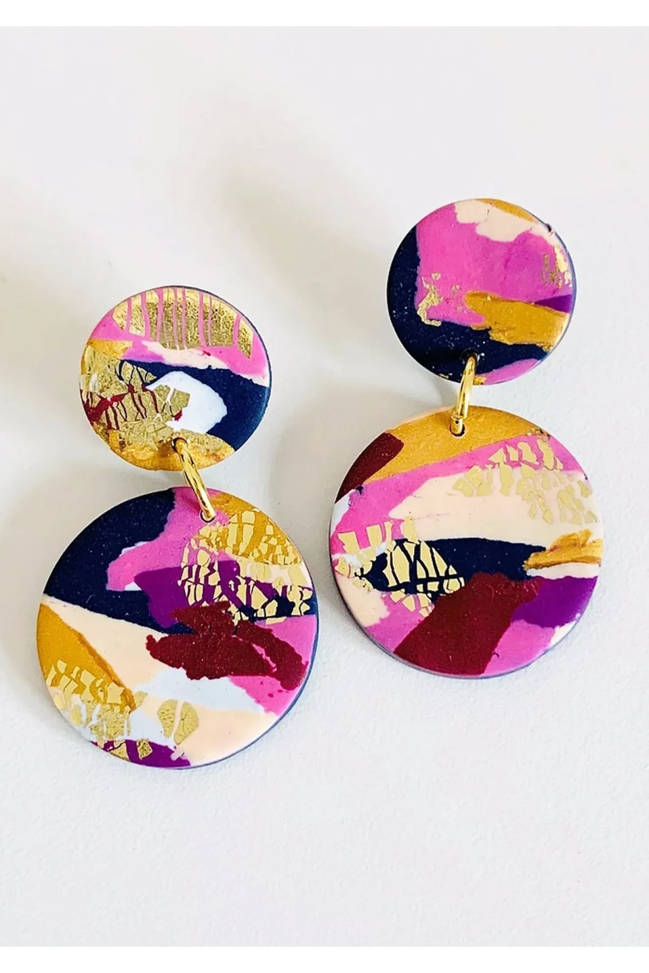 Winter Sunrise Medium Earrings