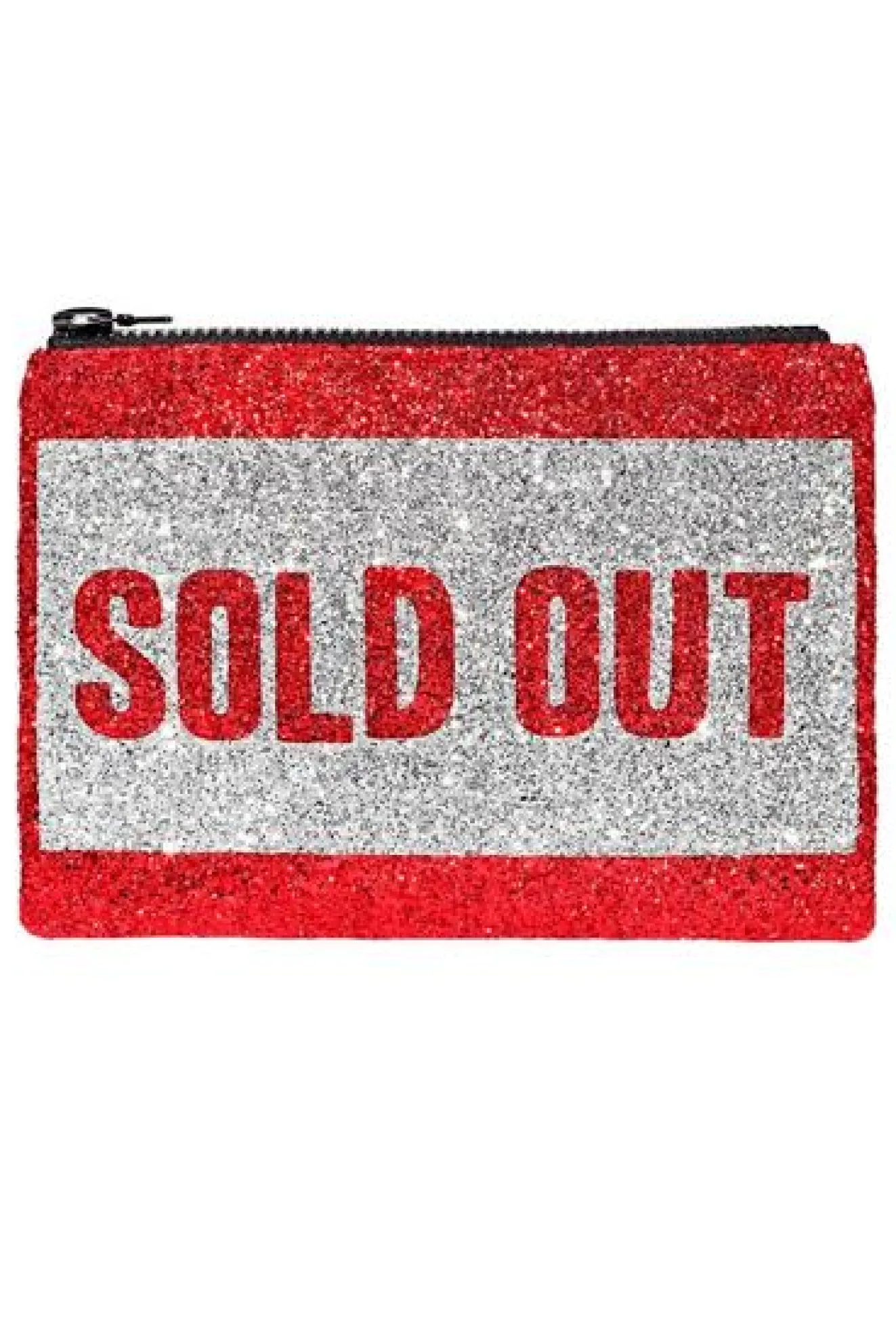 Sold Out Glitter Clutch Bag