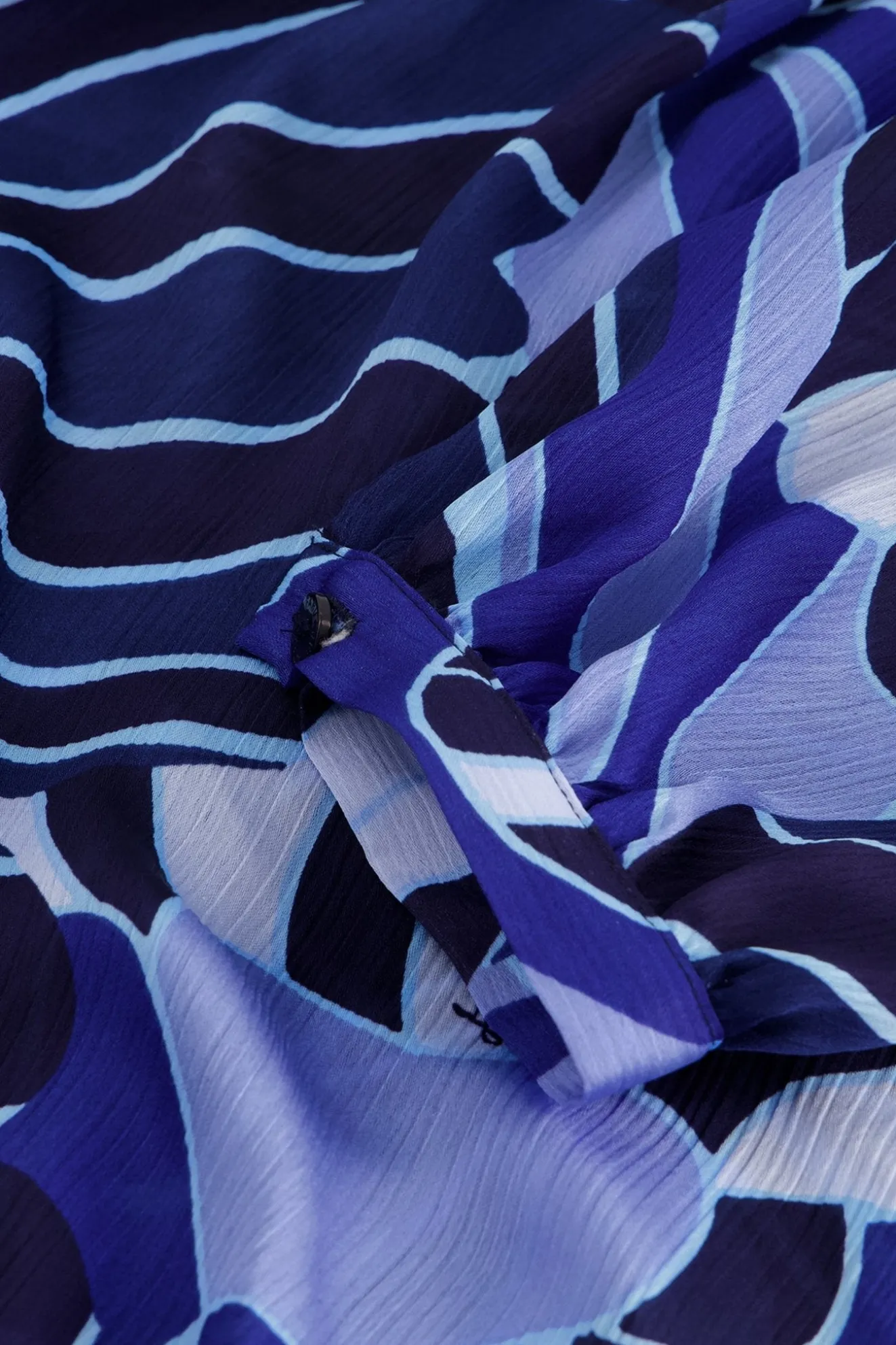 Fabienne Chapot Marina Riviera Blue Floral Midi Dress