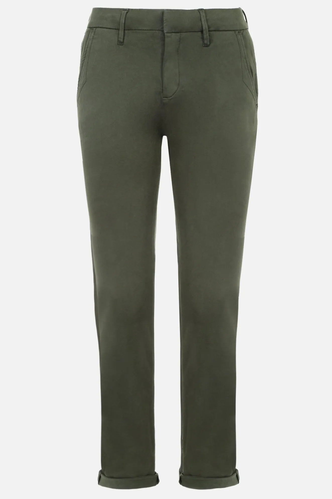 Reiko Sandy Army Khaki Chinos