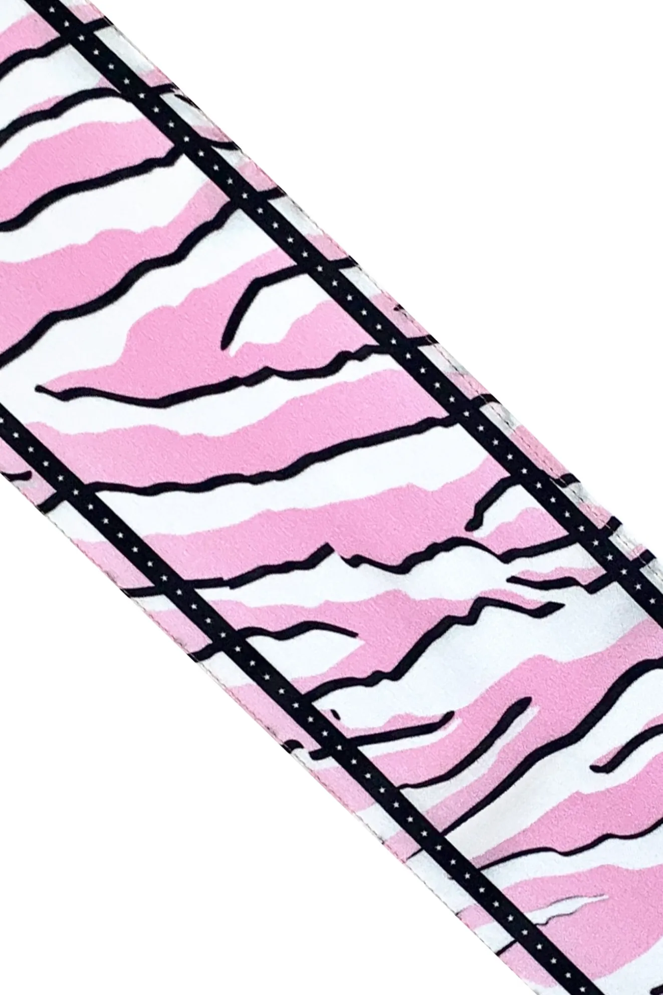 Tiger Pink Silk Neck Scarf