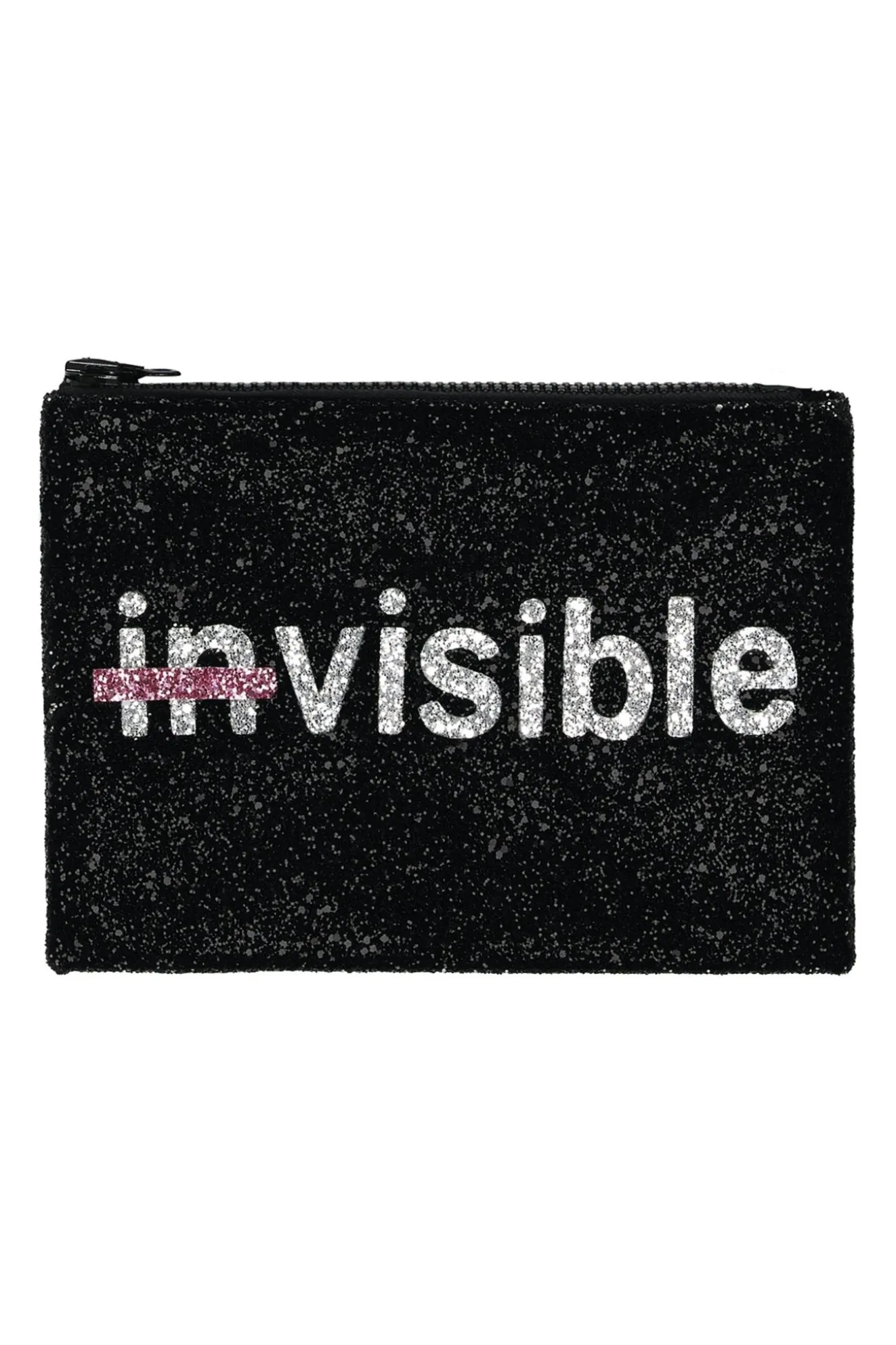 Strike Out Ageism Charity Glitter Reversible Clutch / Crossbody Bag