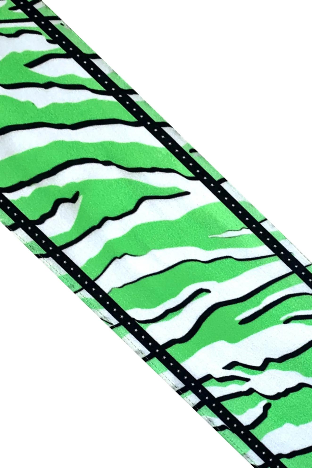 Tiger Mint Green Silk Neck Scarf