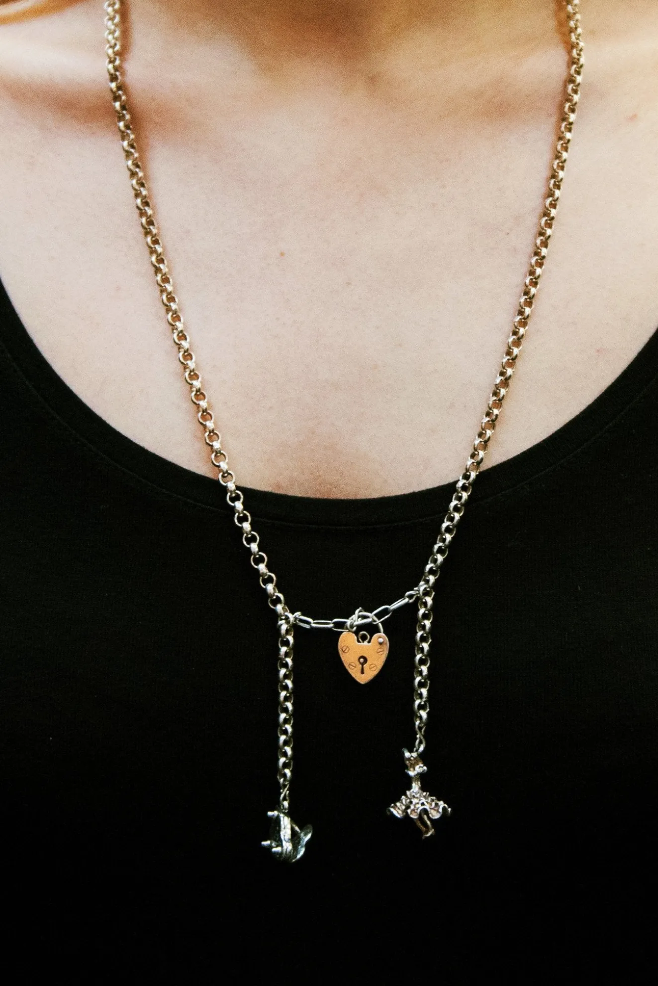 Music, Love And Dancing Sterling Silver One-Of-A-Kind Necklace