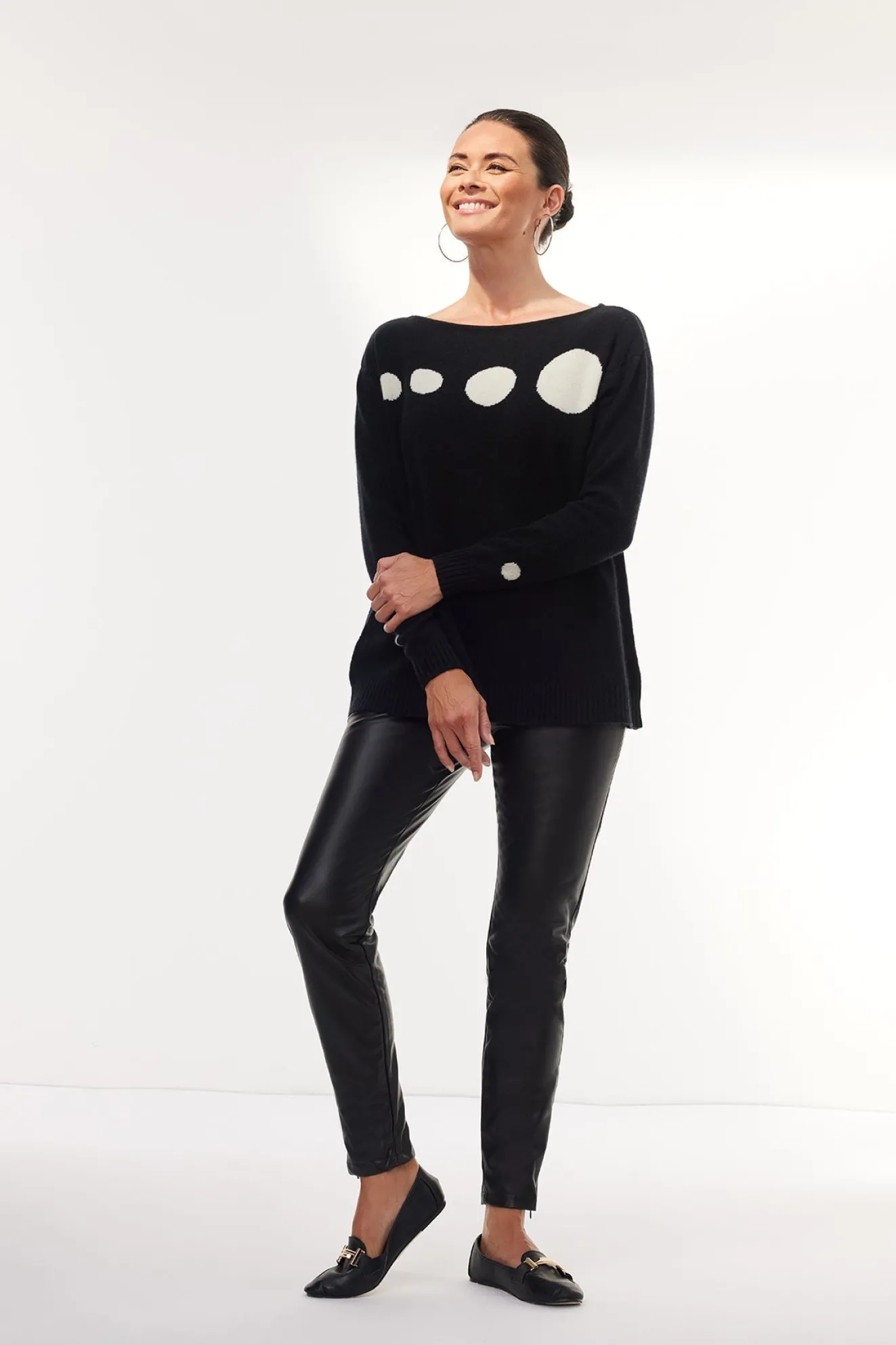 Jacynth London Neo Black Jumper