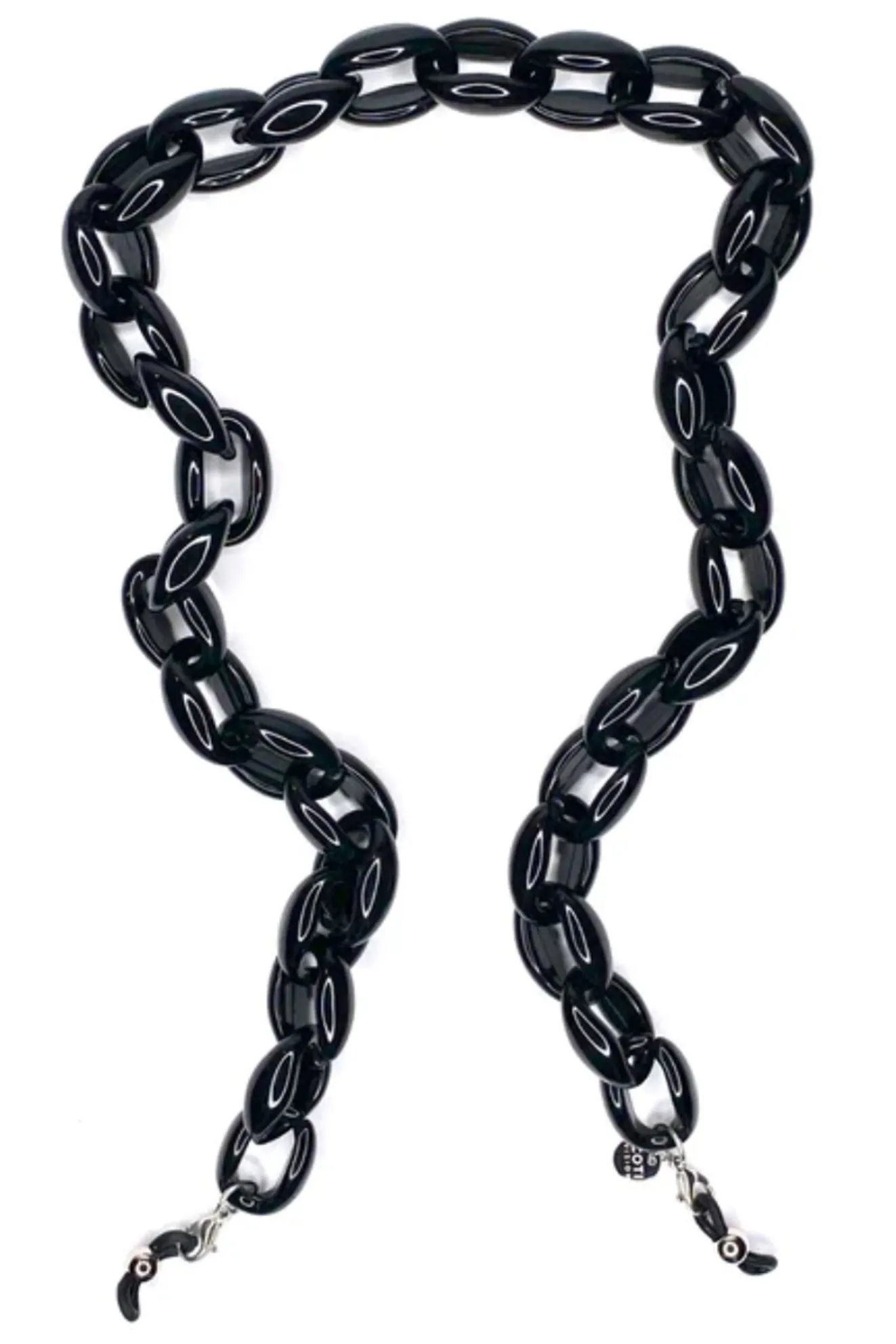 Whitby Black Glasses Chain