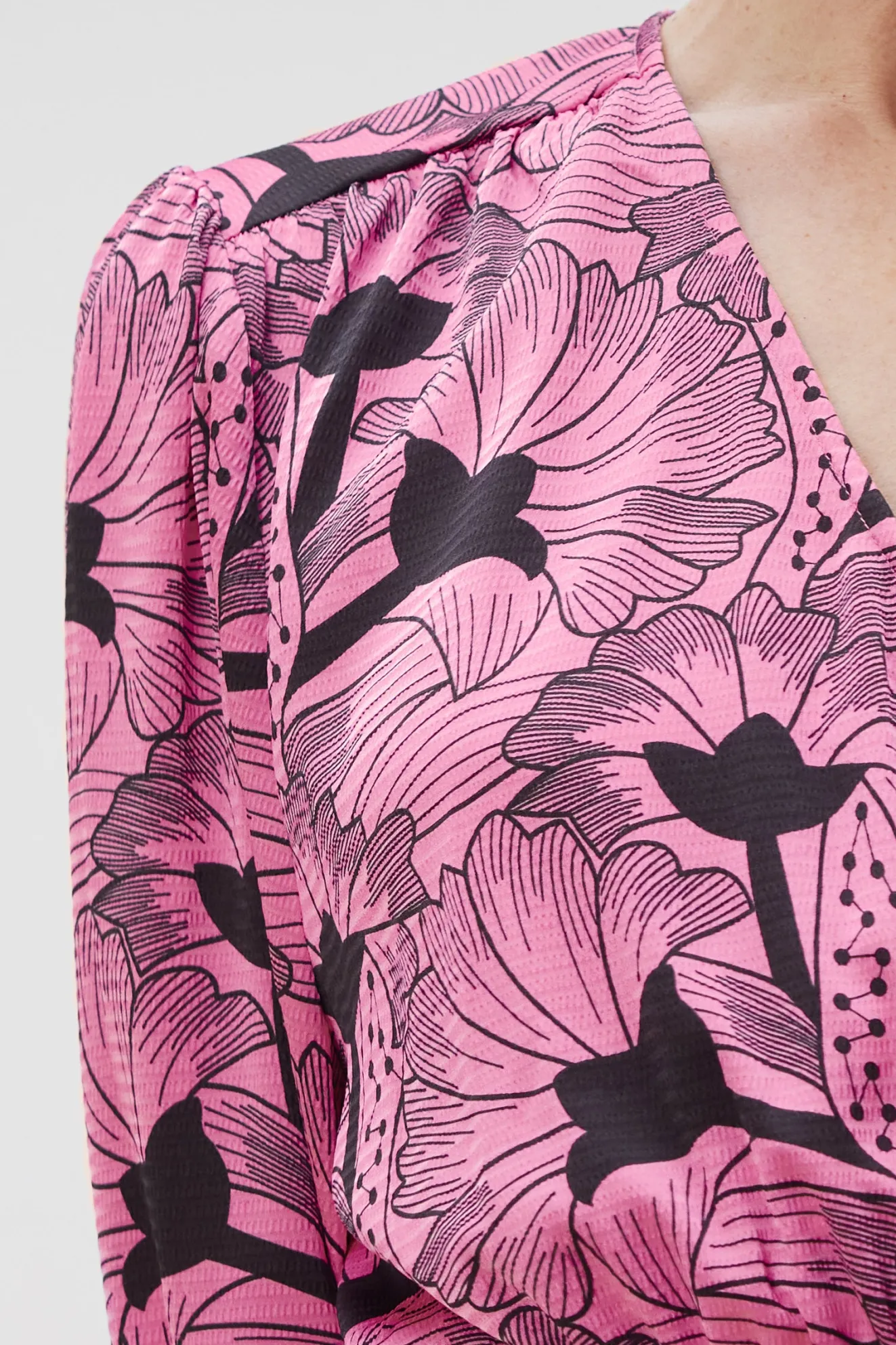 Stella Nova Tyra My Pink Flowers Maxi Dress