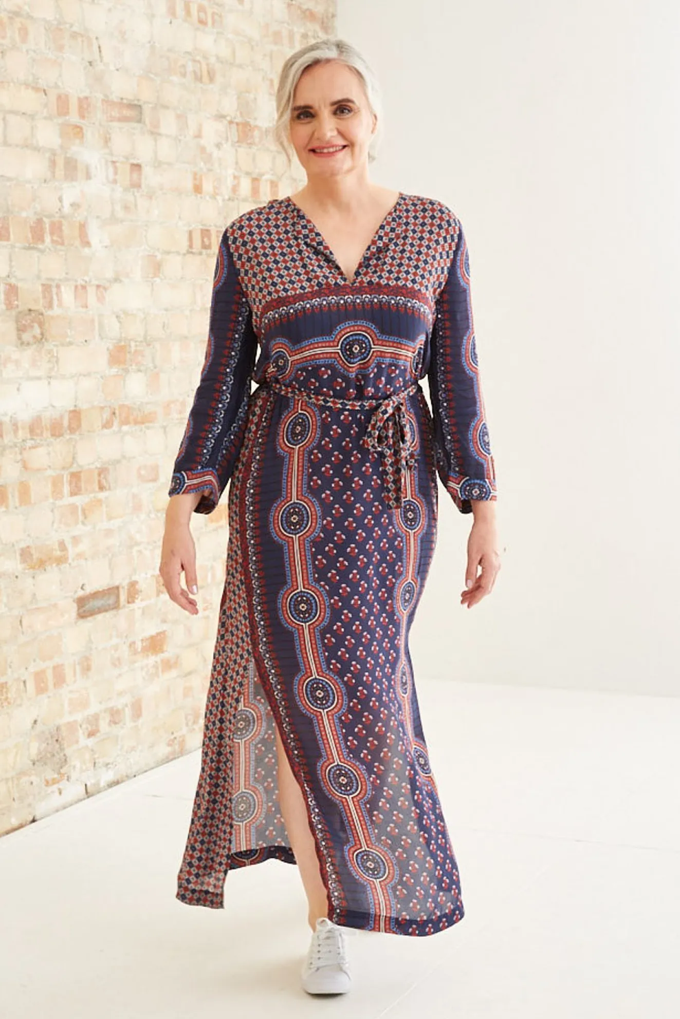 Stella Forest Java Printed Maxi Dress