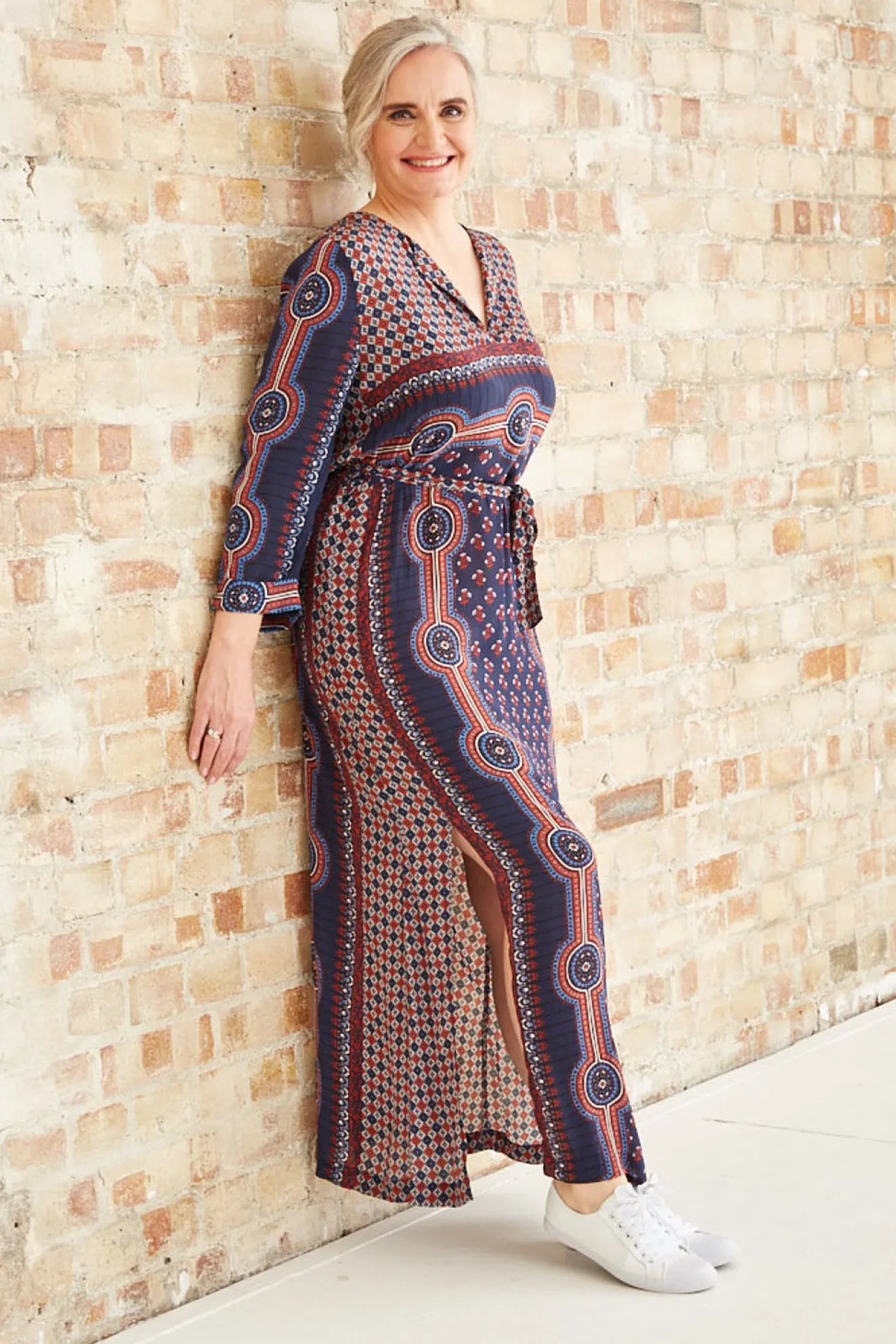 Stella Forest Java Printed Maxi Dress