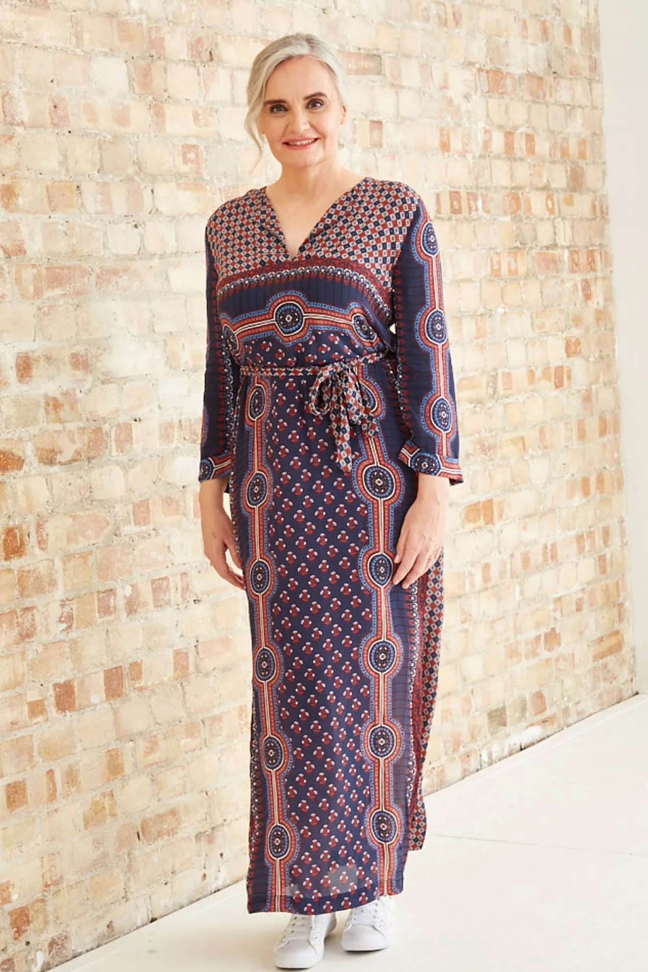 Stella Forest Java Printed Maxi Dress