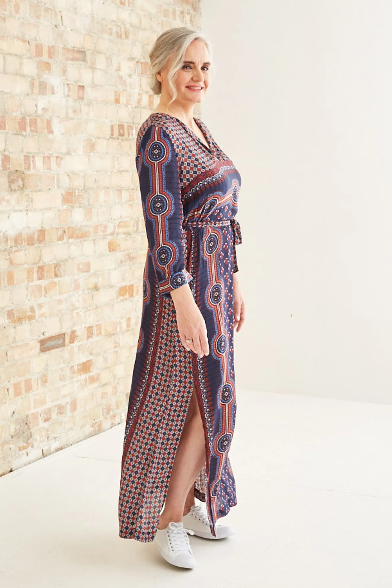 Stella Forest Java Printed Maxi Dress