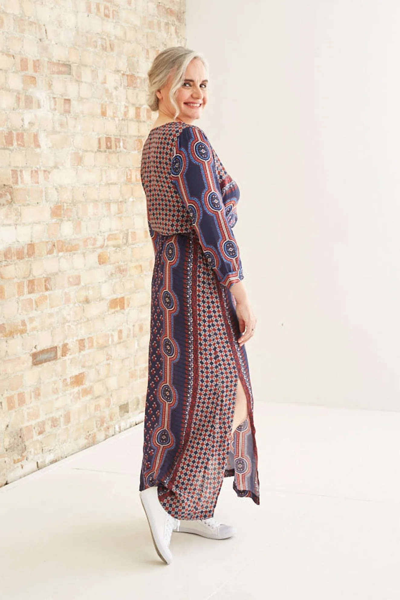 Stella Forest Java Printed Maxi Dress