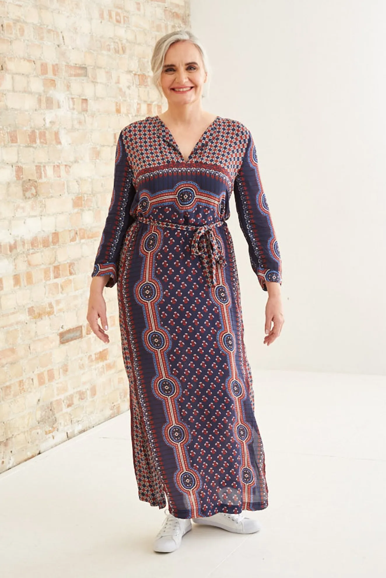 Stella Forest Java Printed Maxi Dress