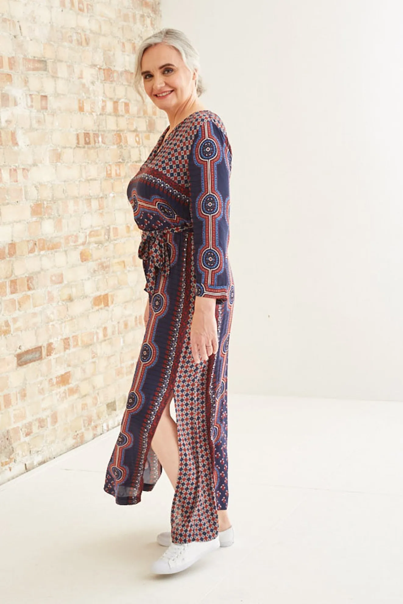 Stella Forest Java Printed Maxi Dress