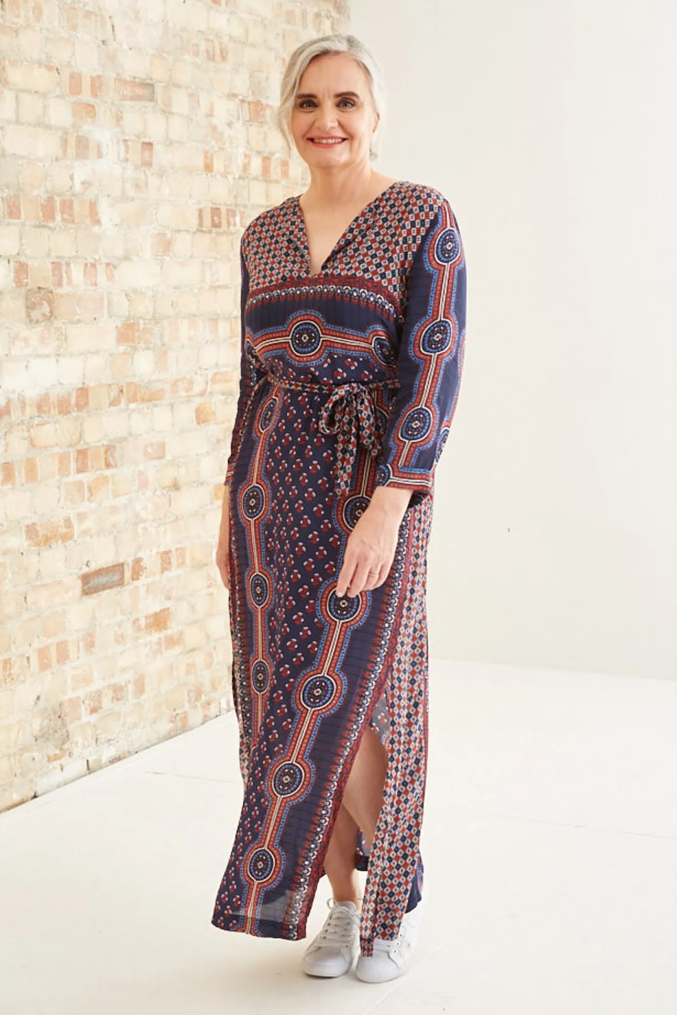 Stella Forest Java Printed Maxi Dress