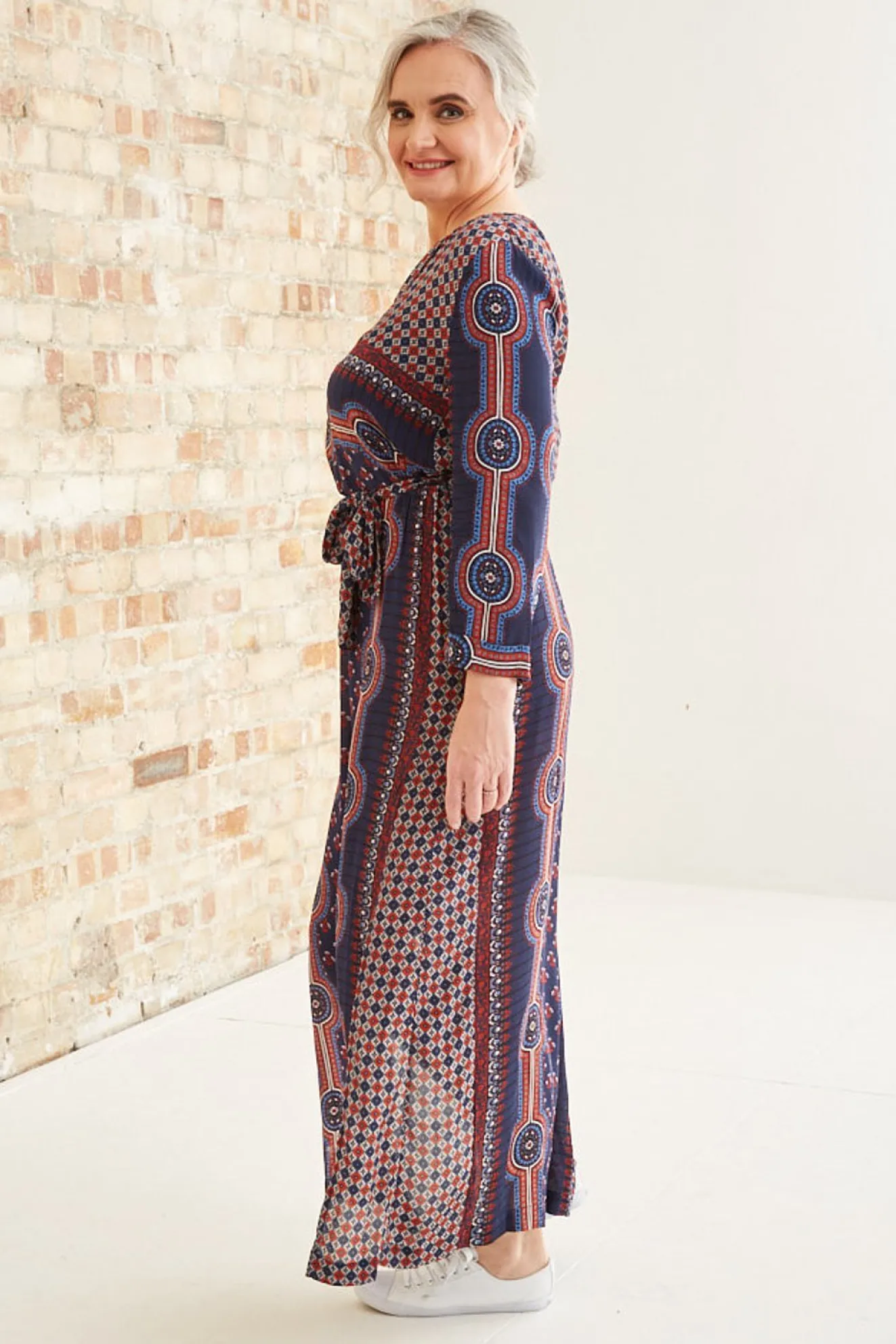 Stella Forest Java Printed Maxi Dress