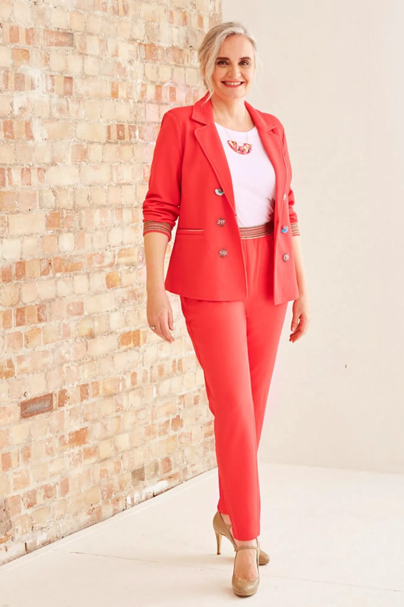 Fire & Flood Statement Necklace