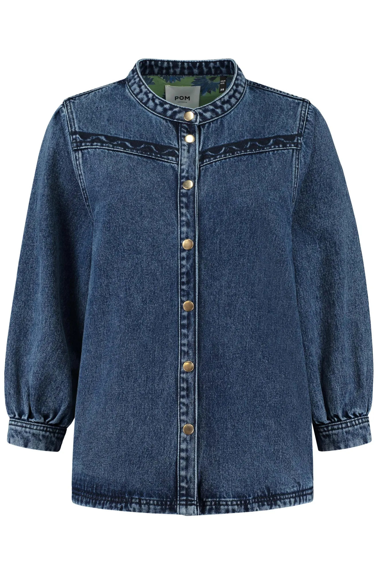 Pom Amsterdam Denim Indigo Jacket