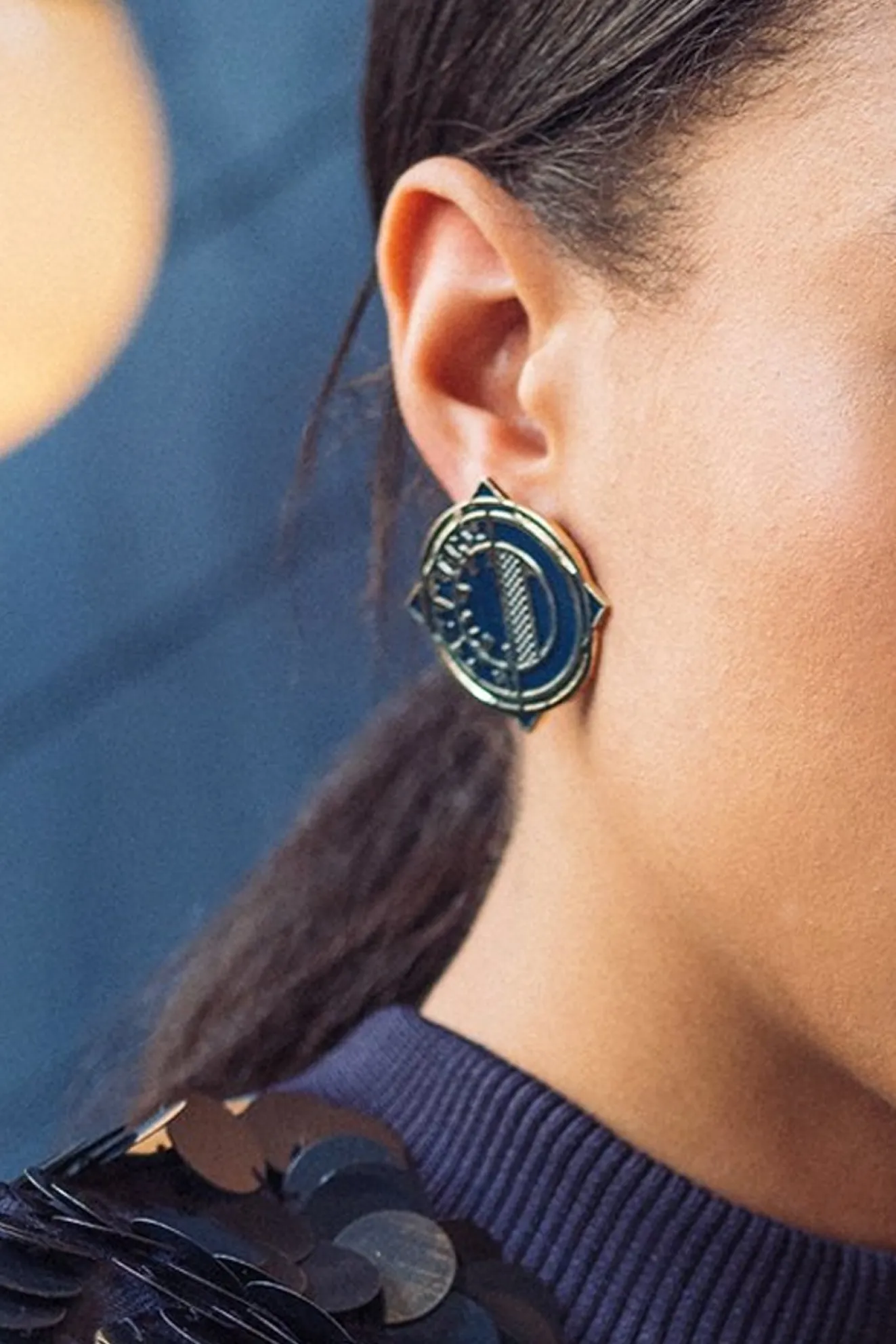Map Earrings