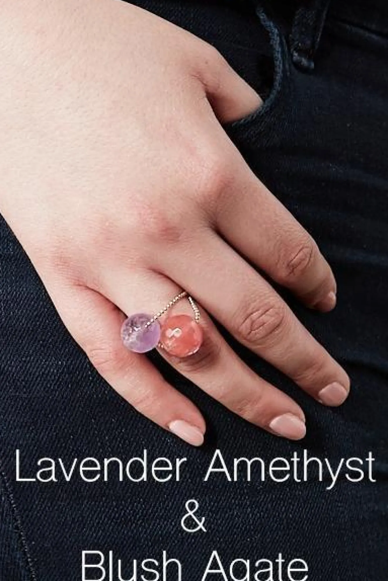 Gembud Semi Precious Stone 9Kt Gold Ring (13 Stones Available)