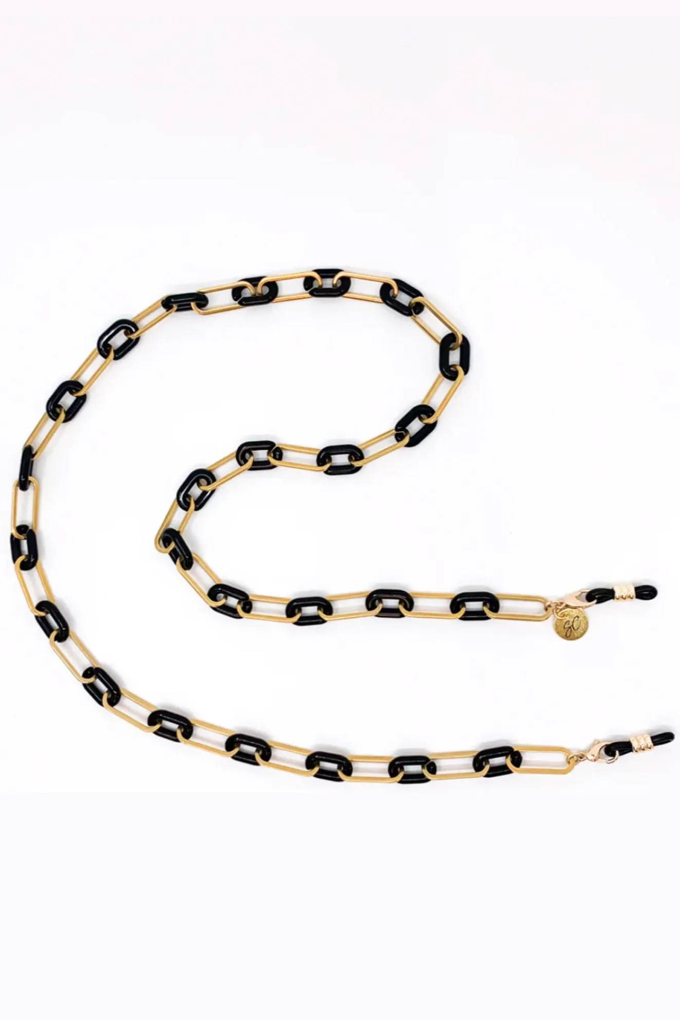 Louis Black & Gold Glasses Chain